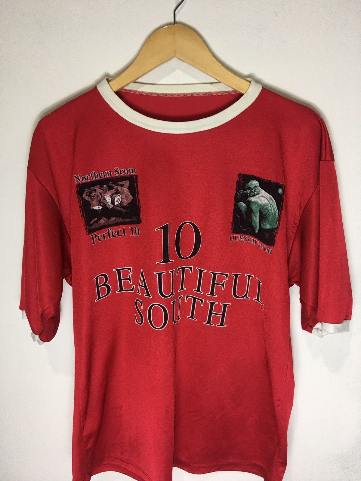 Band Tees × Vintage Vintage Beautiful South Northern Scum 10 Jersey Shirt Size US L / EU 52-54 / 3 - 3 Thumbnail