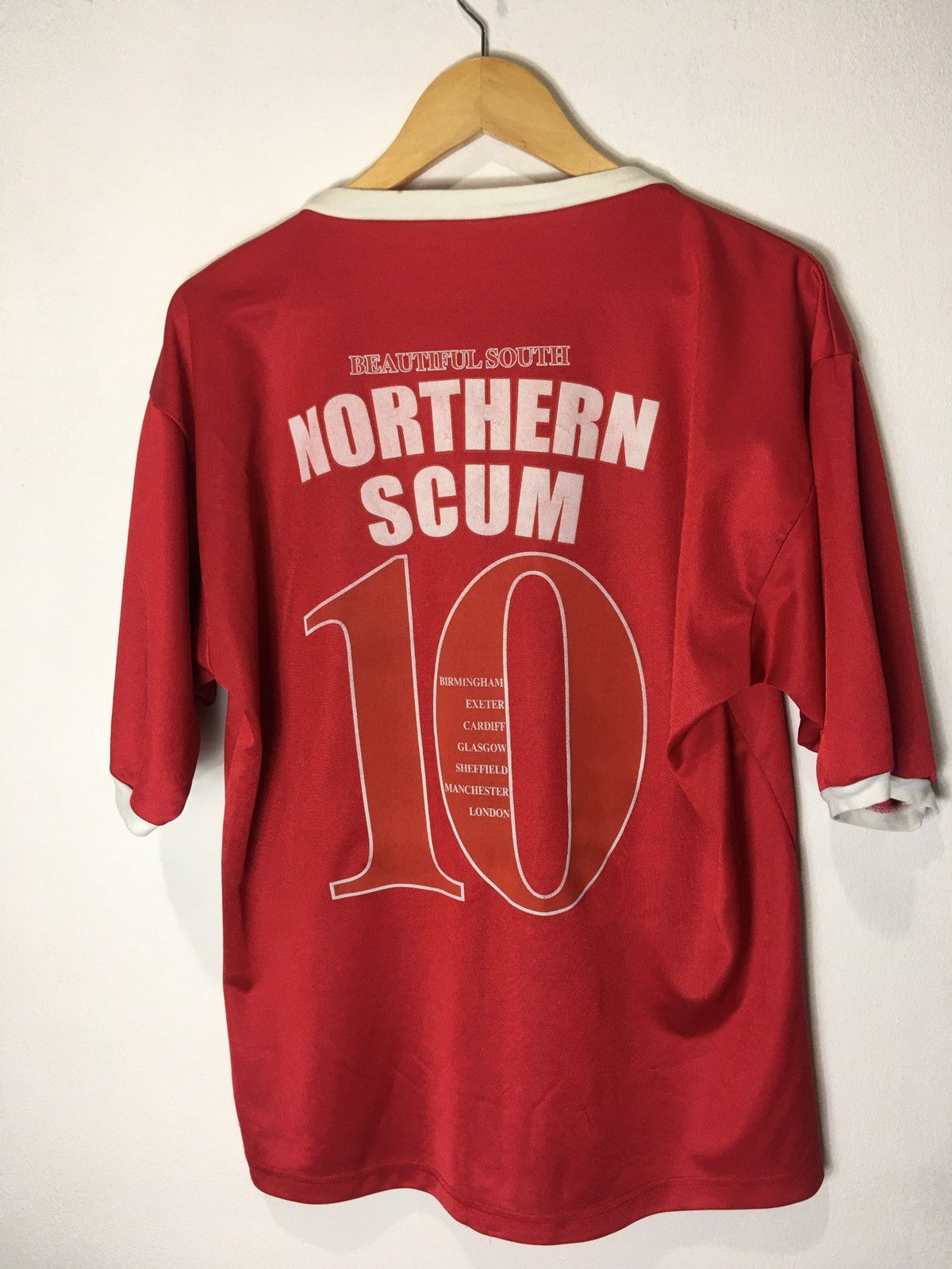 Band Tees × Vintage Vintage Beautiful South Northern Scum 10 Jersey Shirt Size US L / EU 52-54 / 3 - 2 Thumbnail