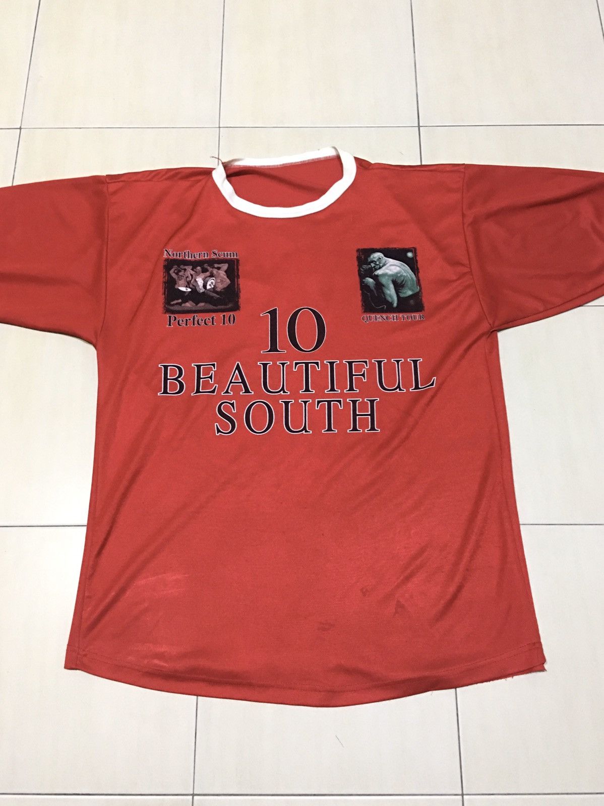 Band Tees × Vintage Vintage Beautiful South Northern Scum 10 Jersey Shirt Size US L / EU 52-54 / 3 - 4 Thumbnail