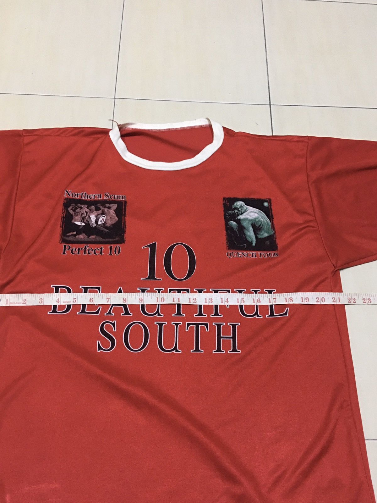 Band Tees × Vintage Vintage Beautiful South Northern Scum 10 Jersey Shirt Size US L / EU 52-54 / 3 - 11 Thumbnail