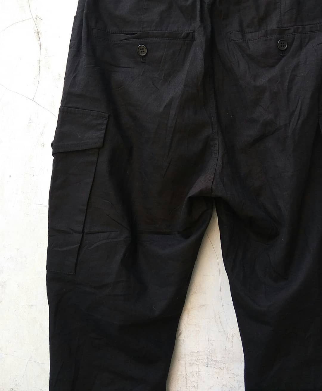 Issey Miyake PLANTATION BY ISSEY MIYAKE CARGO PANTS Size US 32 / EU 48 - 8 Thumbnail