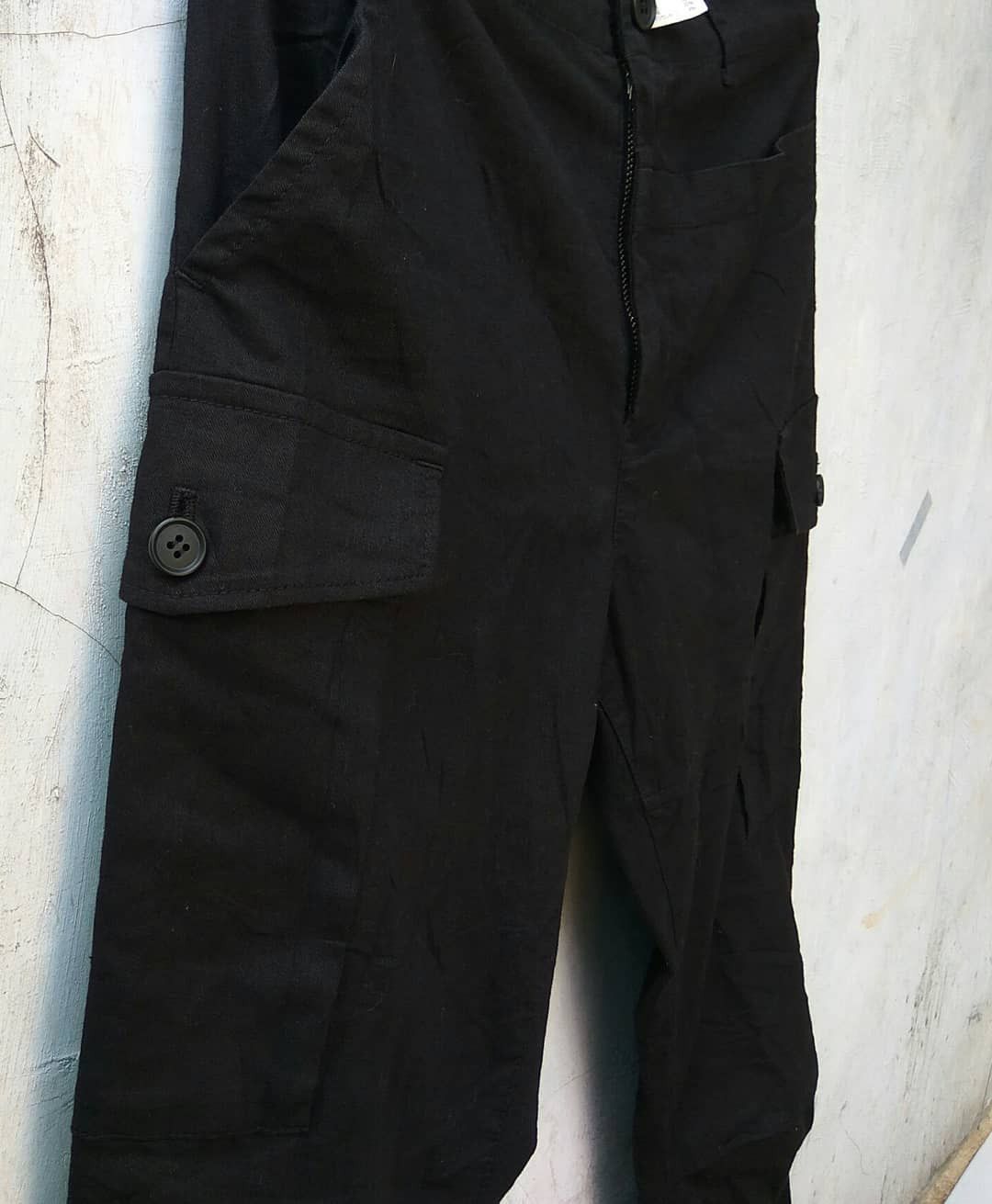 Issey Miyake PLANTATION BY ISSEY MIYAKE CARGO PANTS Size US 32 / EU 48 - 5 Thumbnail