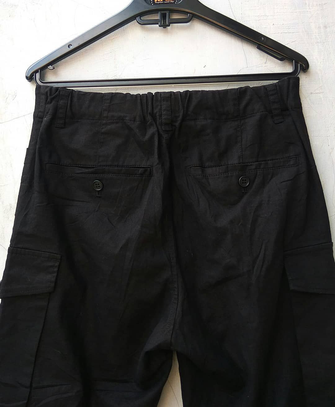 Issey Miyake PLANTATION BY ISSEY MIYAKE CARGO PANTS Size US 32 / EU 48 - 6 Thumbnail