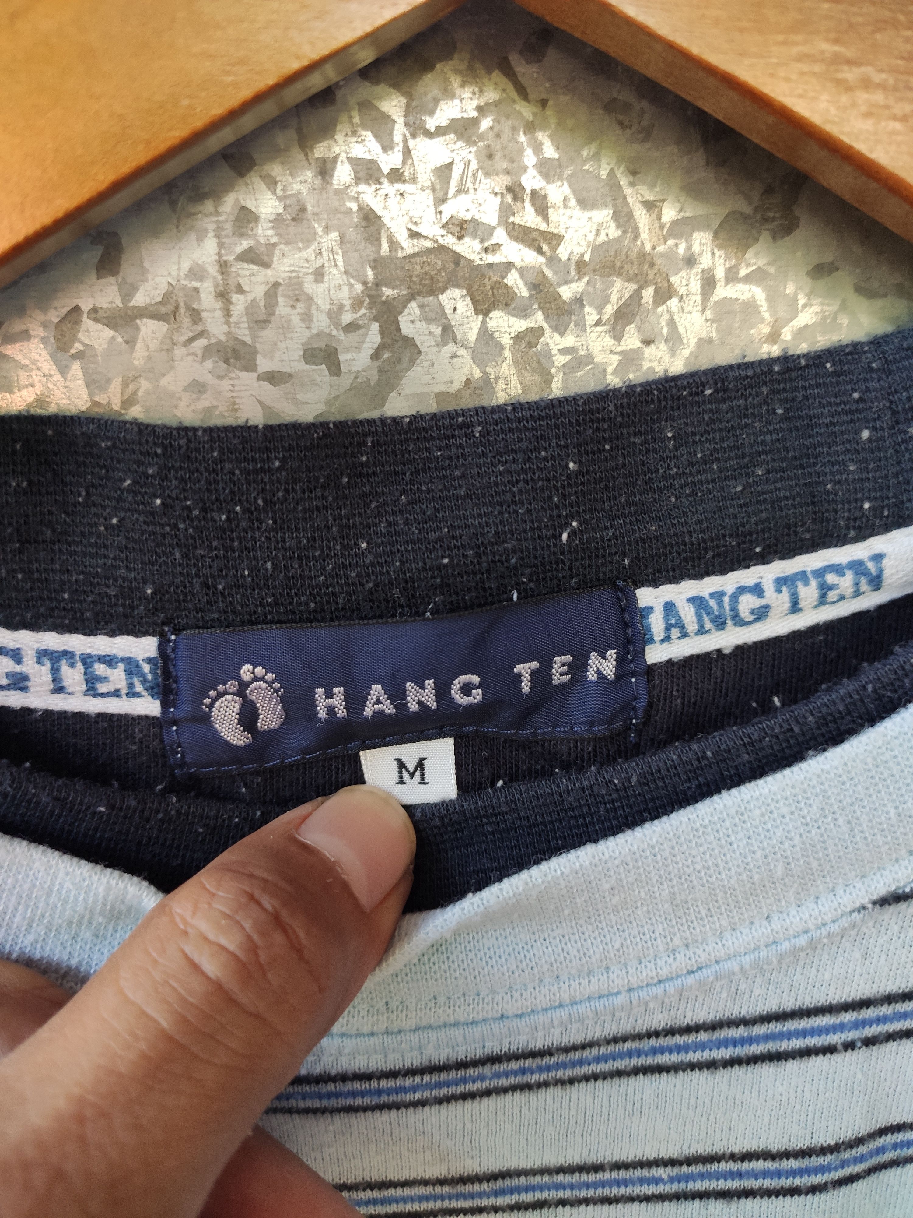 Hang Ten Vintage HANG TEN t shirt stripes Size US M / EU 48-50 / 2 - 4 Thumbnail