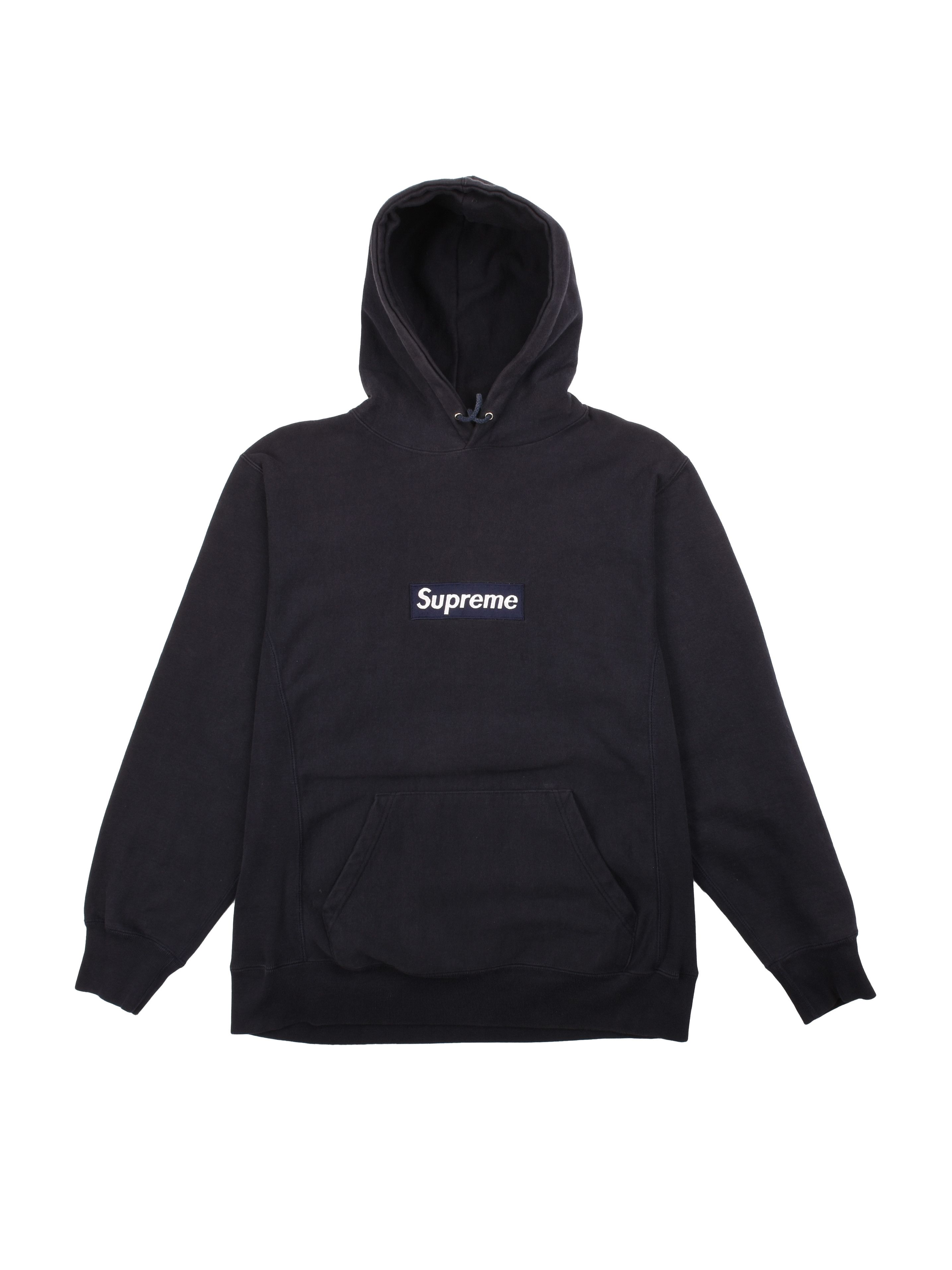 Supreme 2003 Navy Box Logo Hoodie | Grailed