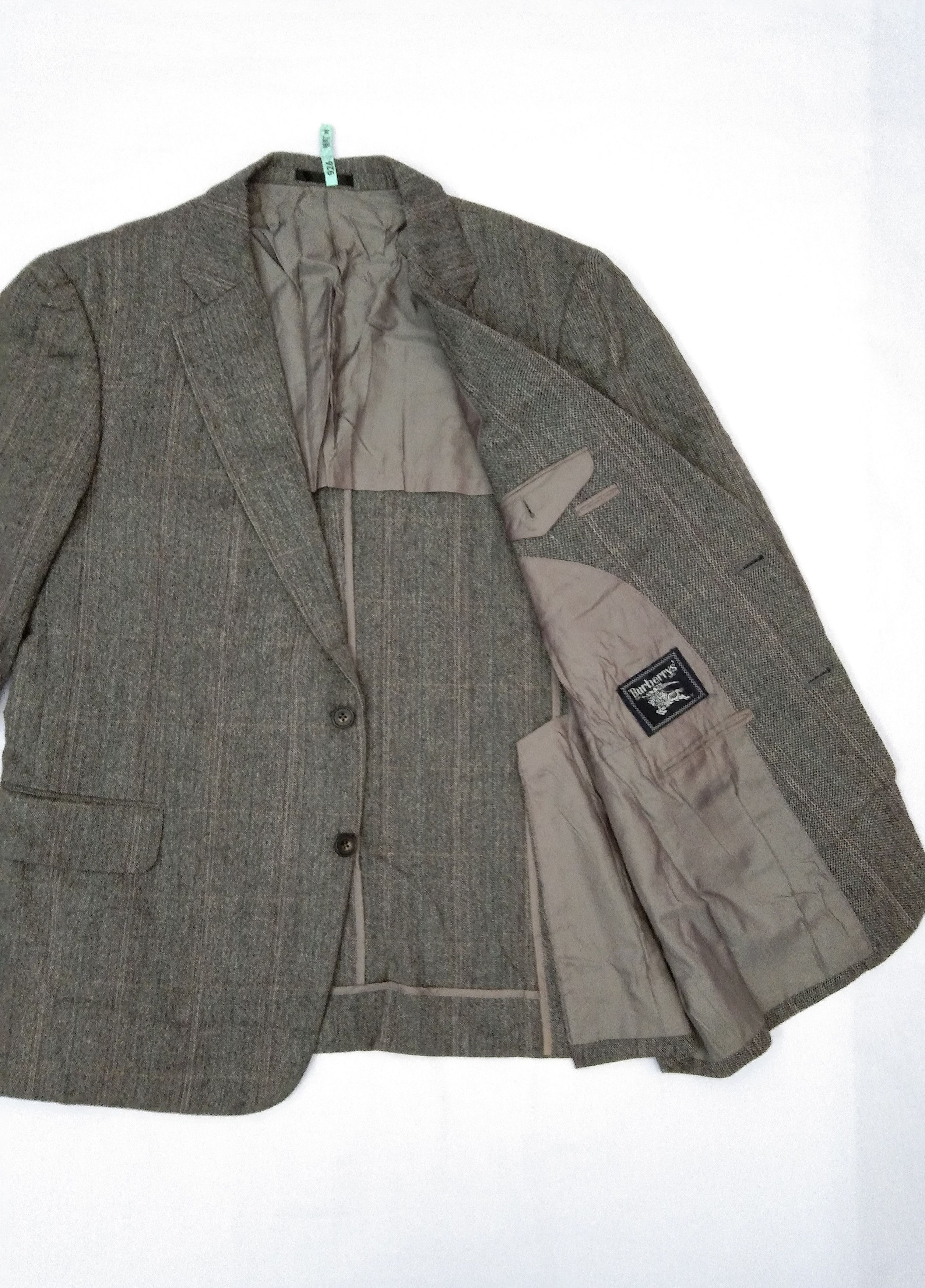 Burberry Vintage Burberry Men Jacket Blazer Size US L / EU 52-54 / 3 - 7 Thumbnail