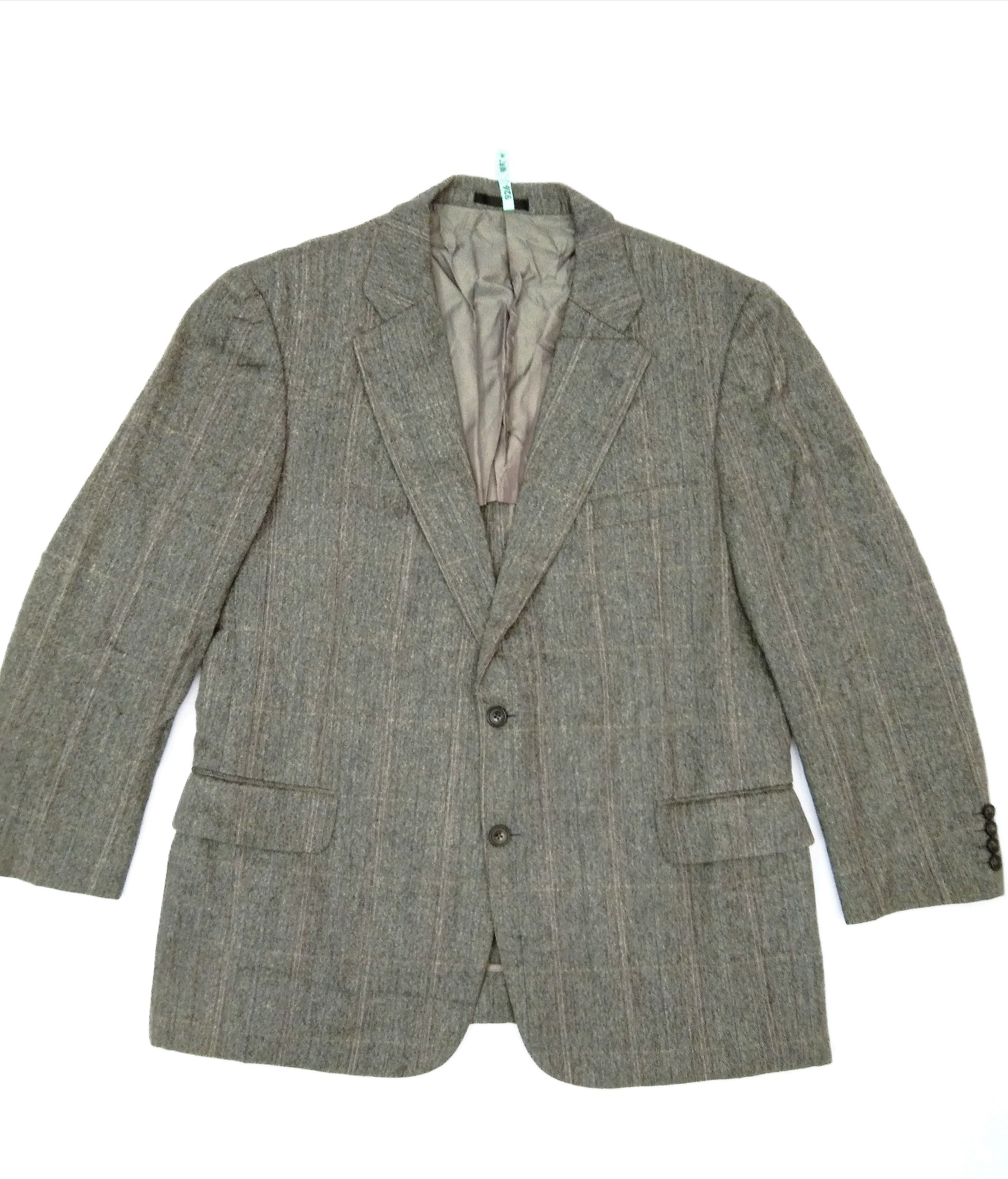 Burberry Vintage Burberry Men Jacket Blazer Size US L / EU 52-54 / 3 - 1 Thumbnail
