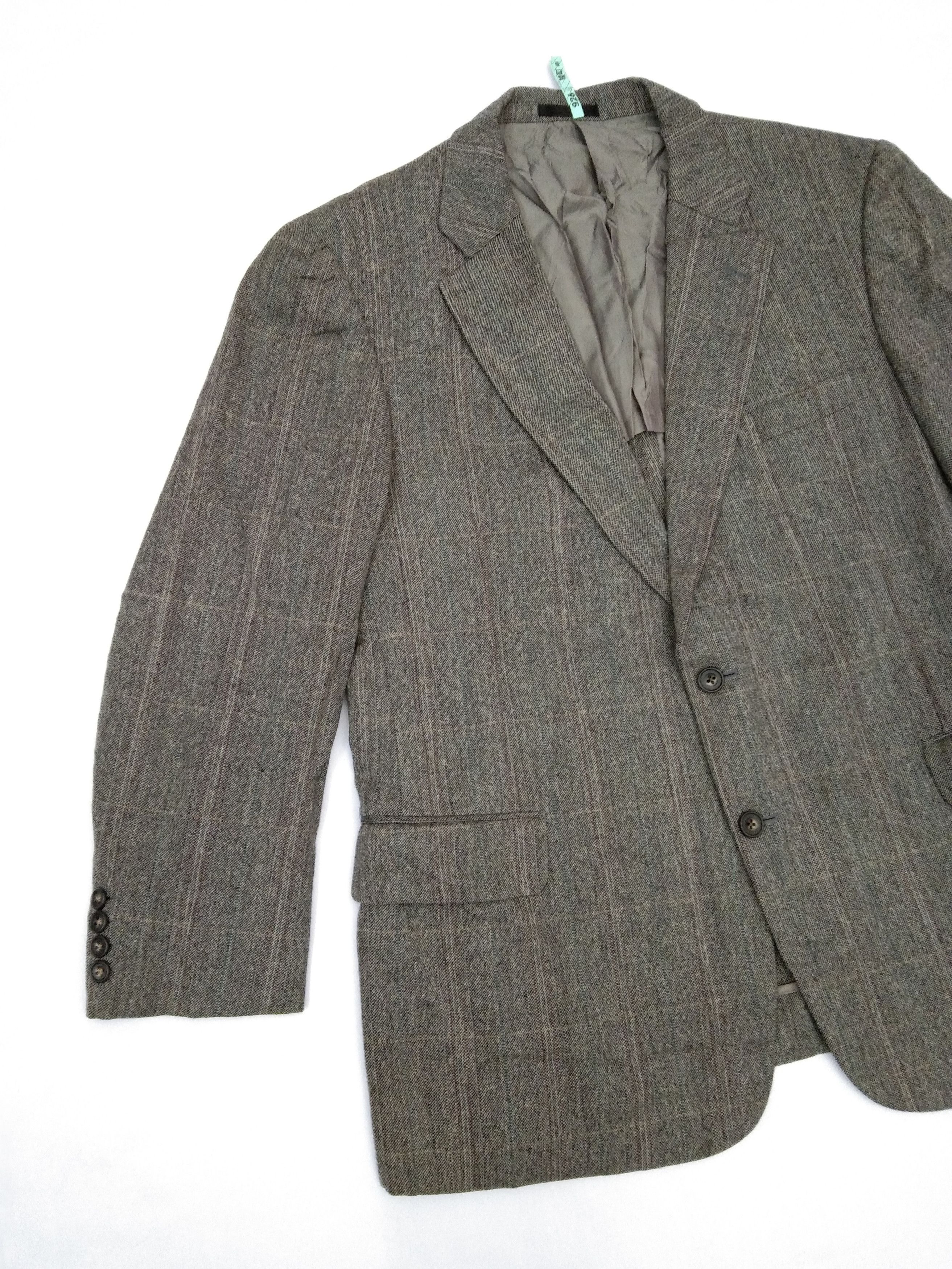 Burberry Vintage Burberry Men Jacket Blazer Size US L / EU 52-54 / 3 - 3 Thumbnail