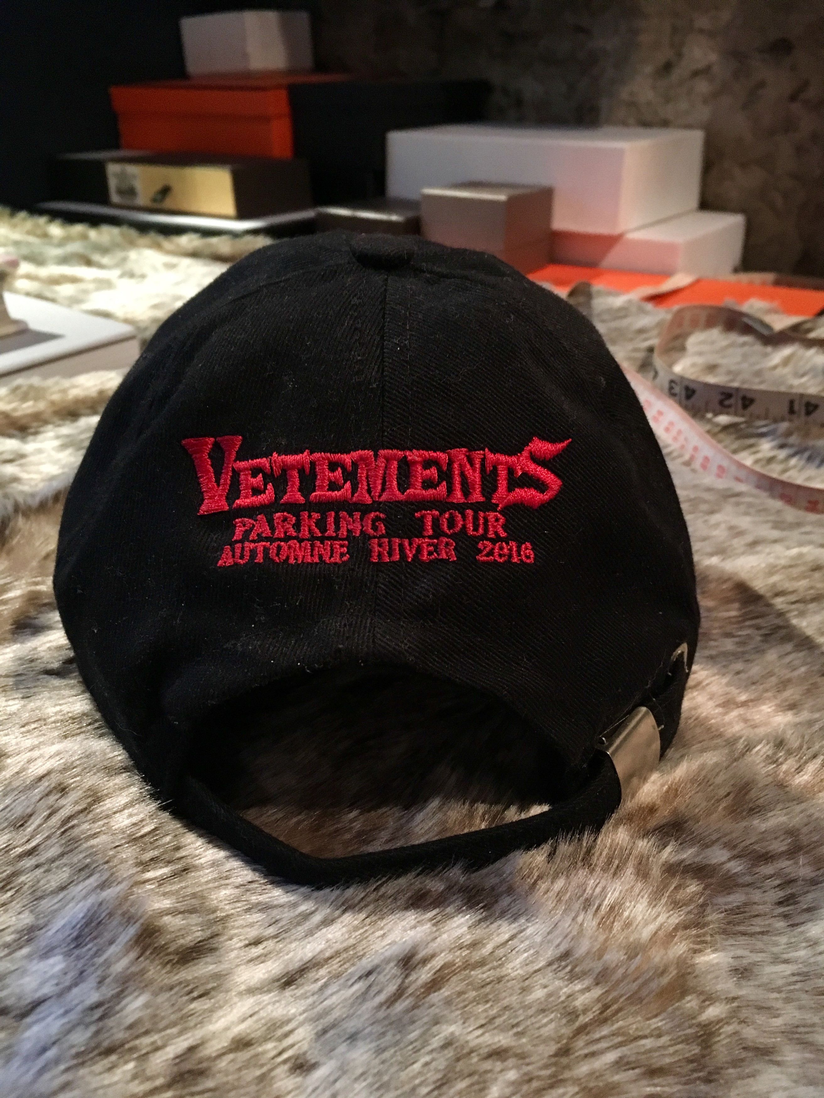 Vetements Parking Tour Cap | Grailed