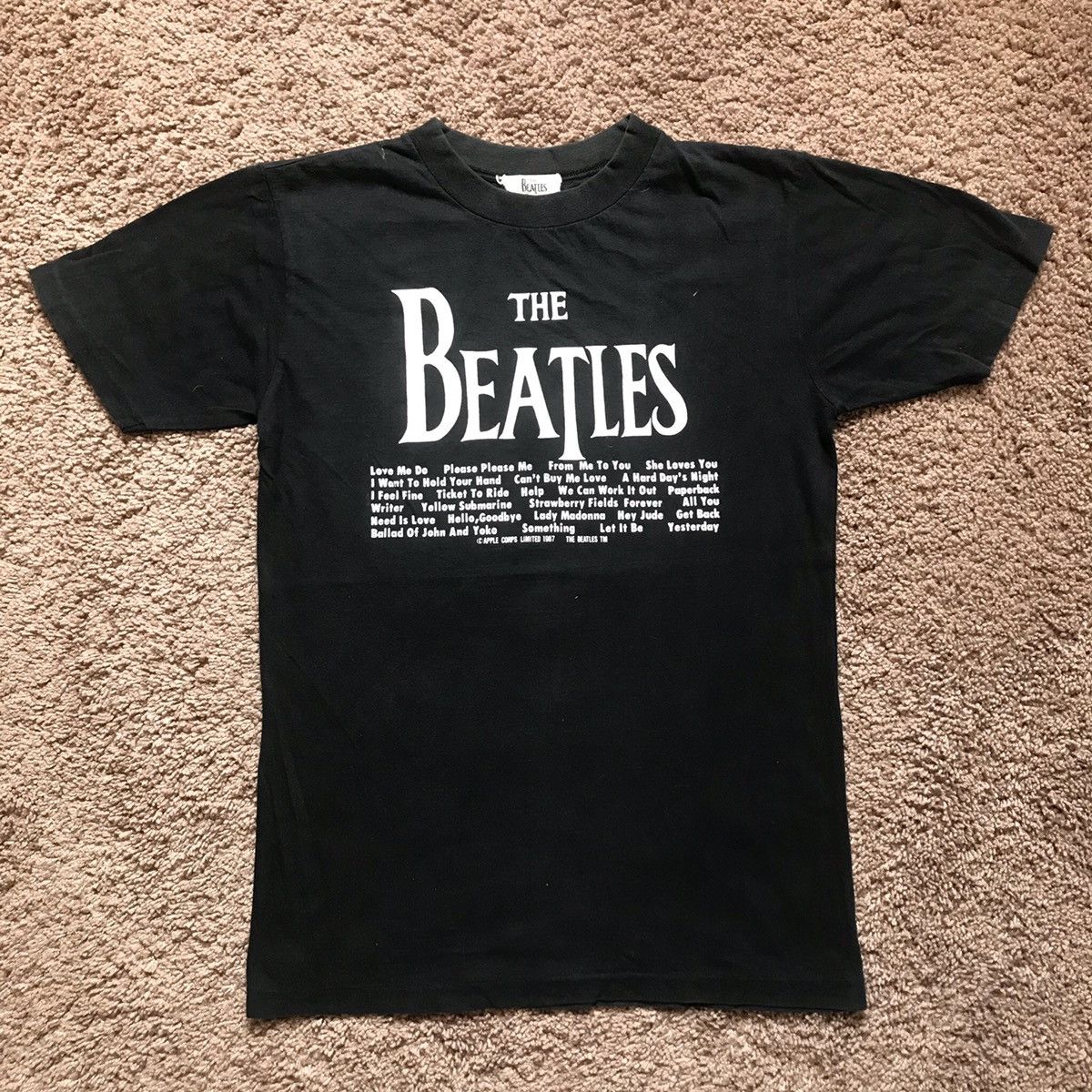 Band Tees × Vintage Vintage beatles tee Size US S / EU 44-46 / 1 - 1 Thumbnail