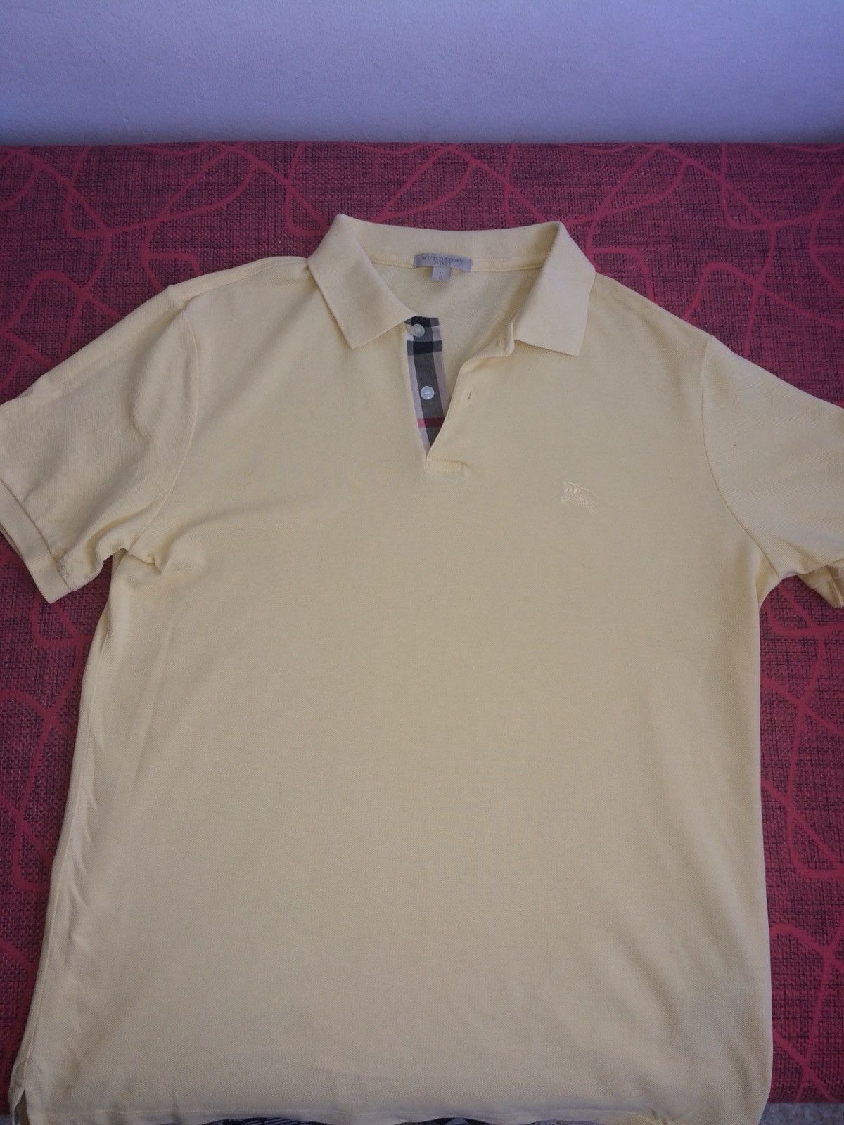 Burberry × Burberry Prorsum Burberry Brit Polo T-Shirt Size US L / EU 52-54 / 3 - 1 Thumbnail