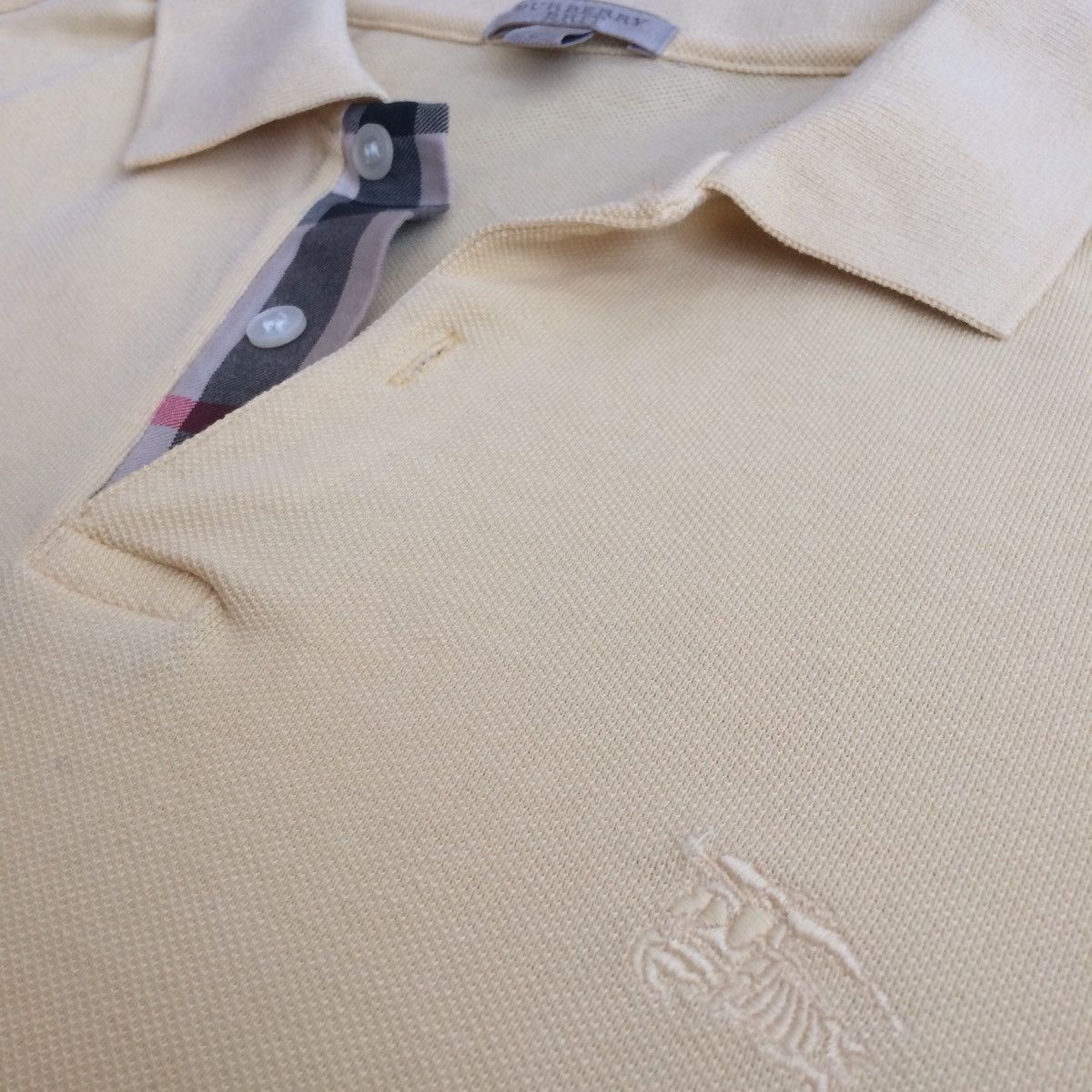 Burberry × Burberry Prorsum Burberry Brit Polo T-Shirt Size US L / EU 52-54 / 3 - 2 Thumbnail