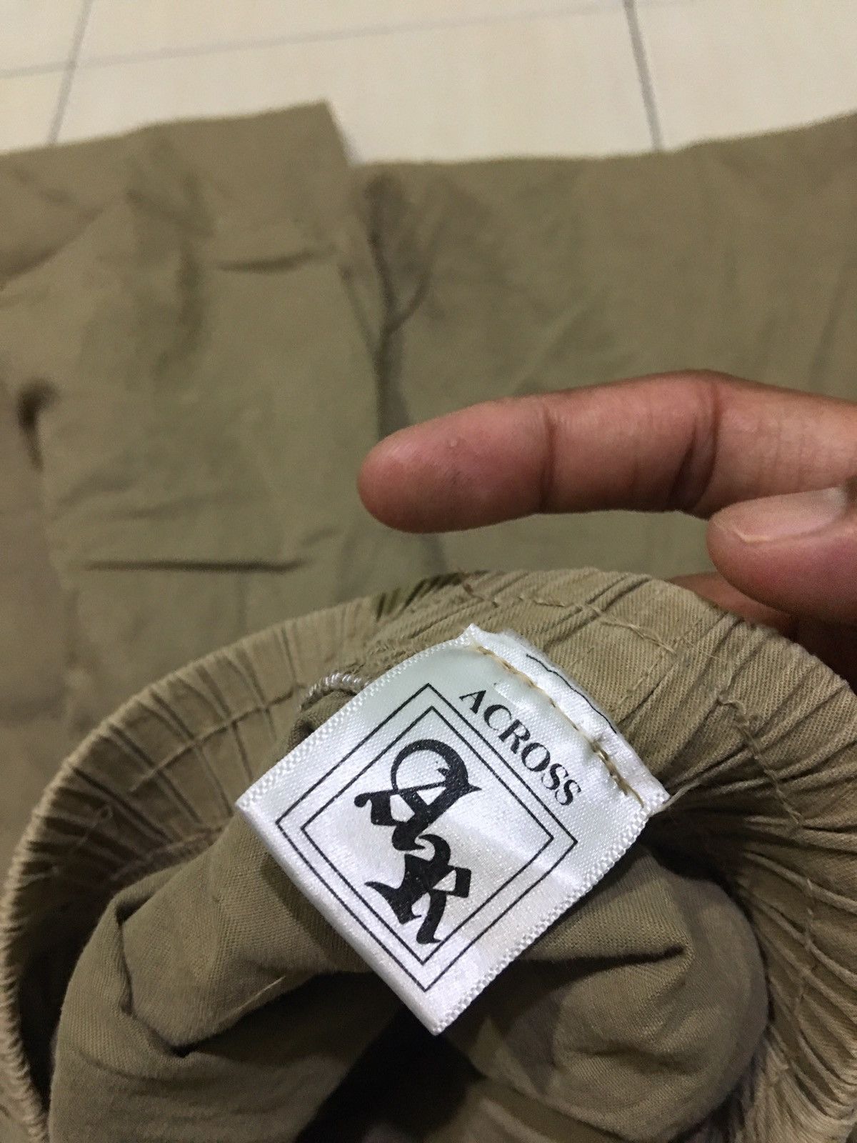 Japanese Brand Japanese Brand X Designer Across Trouser Pants Size US 32 / EU 48 - 3 Thumbnail