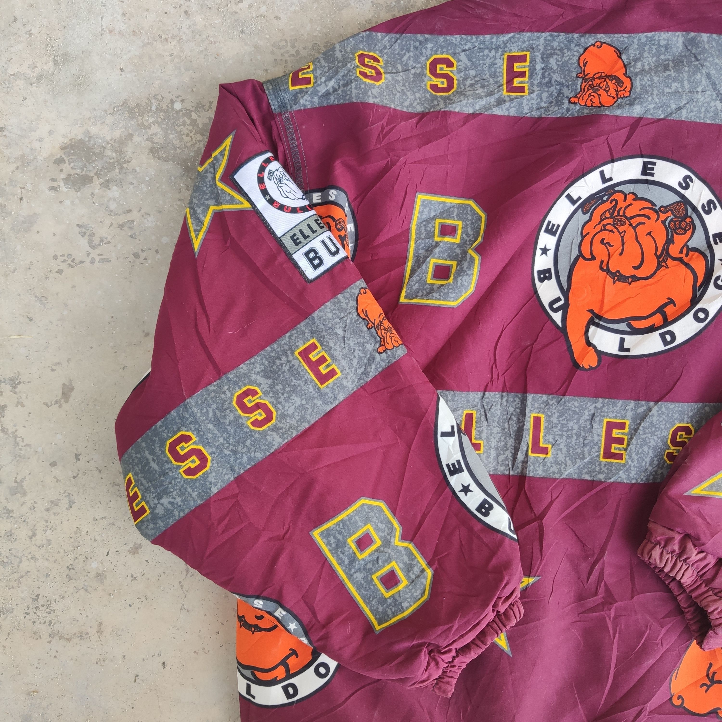 ELLESSE ITALY BULLDOG REVERSIBLE DESIGN SKI JACKET