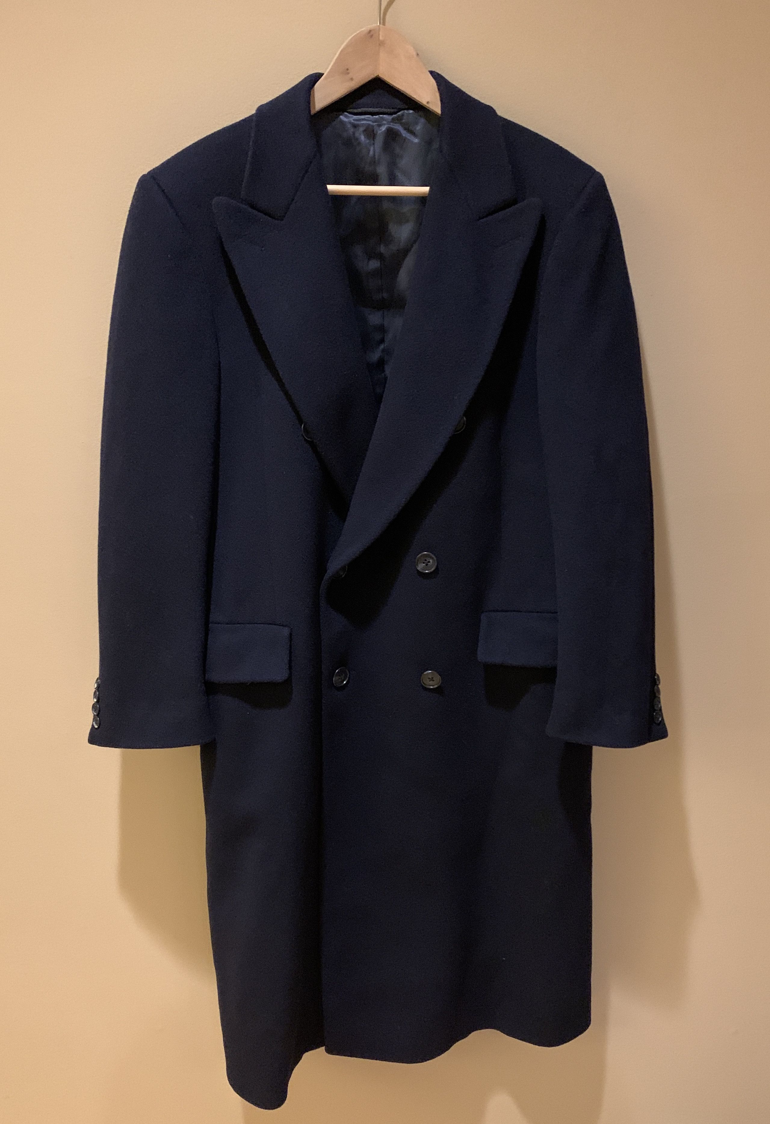 Harry Rosen Harry Rosen wool men's overcoat/topcoat size 38-40 | Grailed