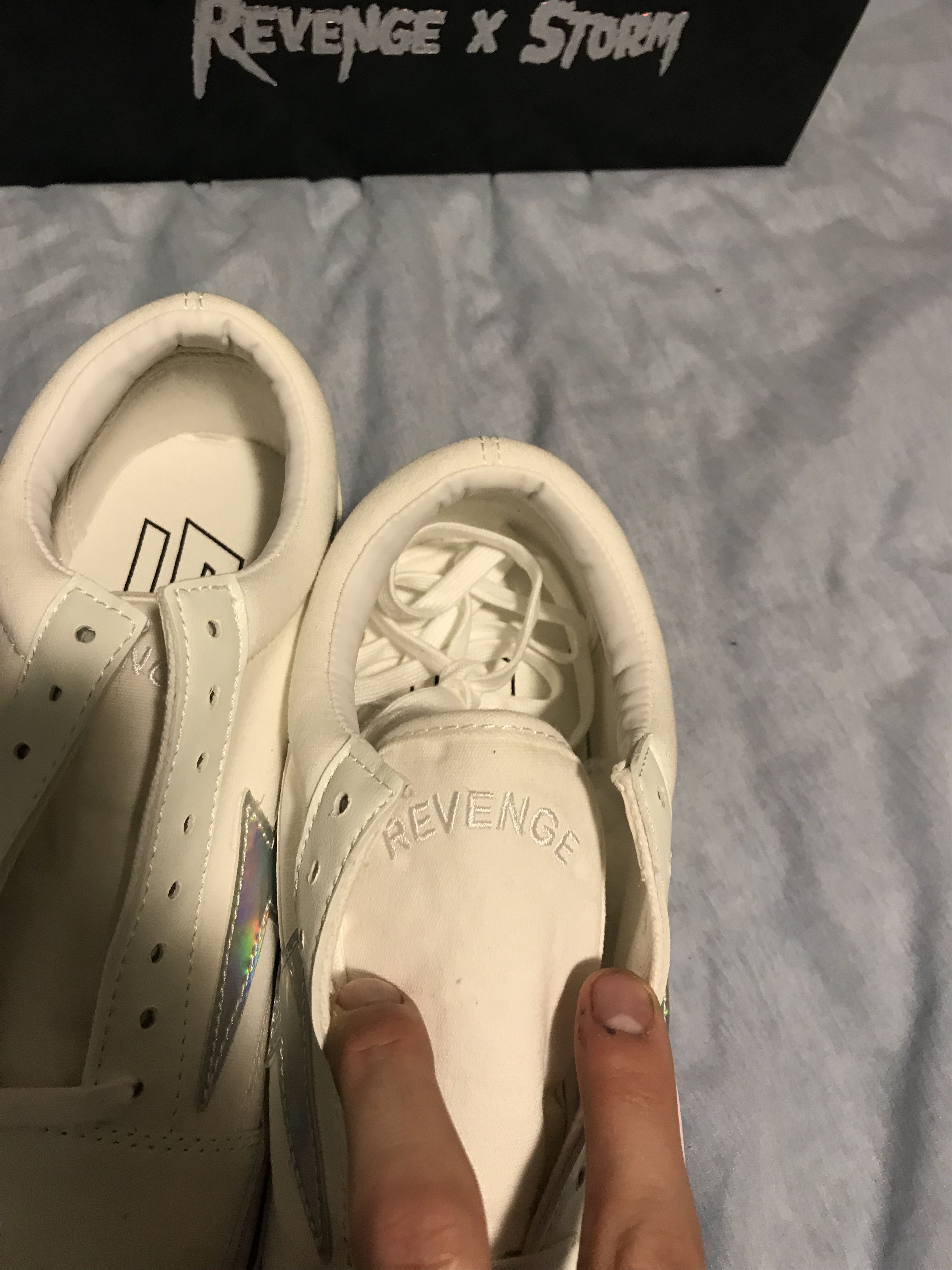 Other DS Revenge x Storm White Iridescent Grailed