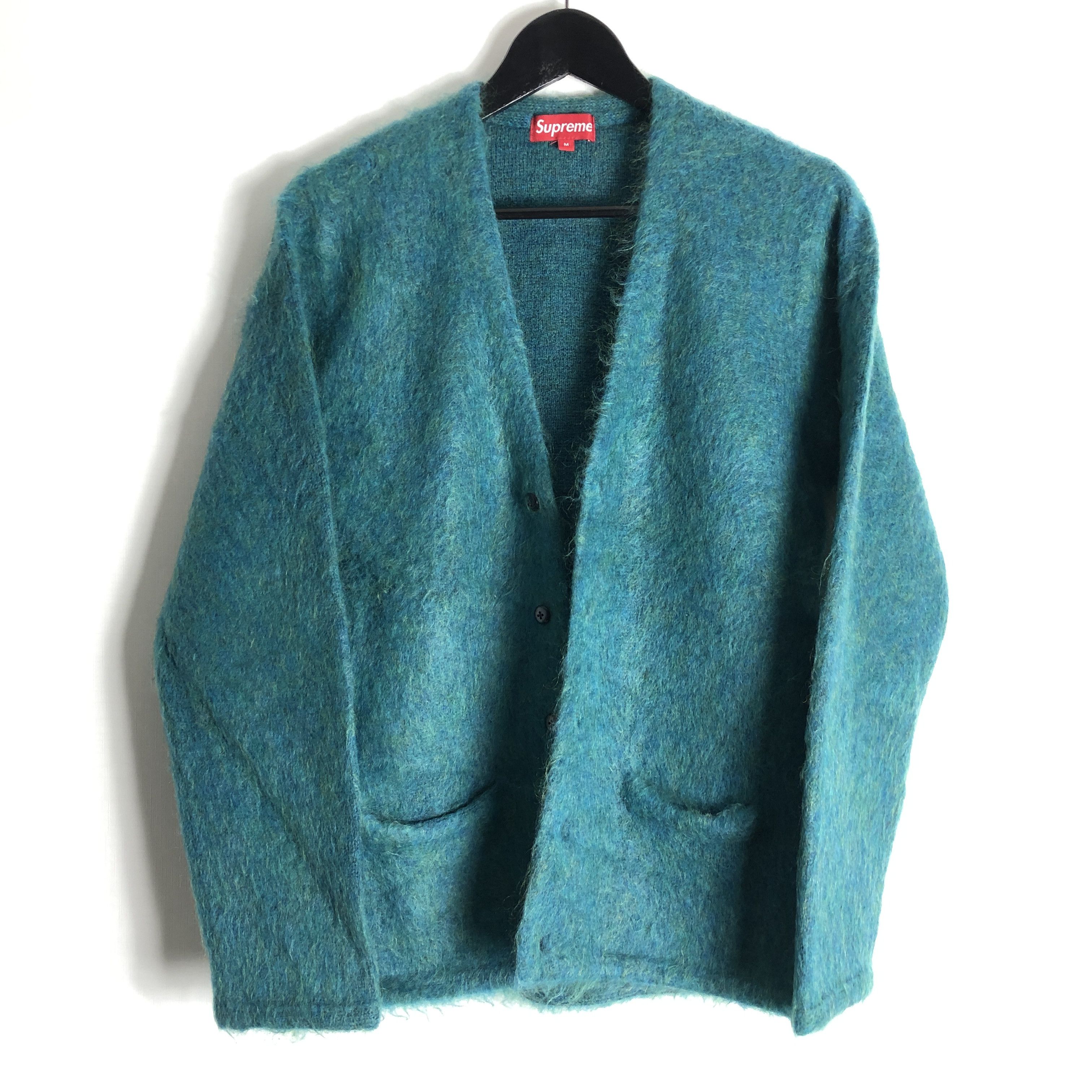 Supreme Heather Mohair Cardigan | Grailed