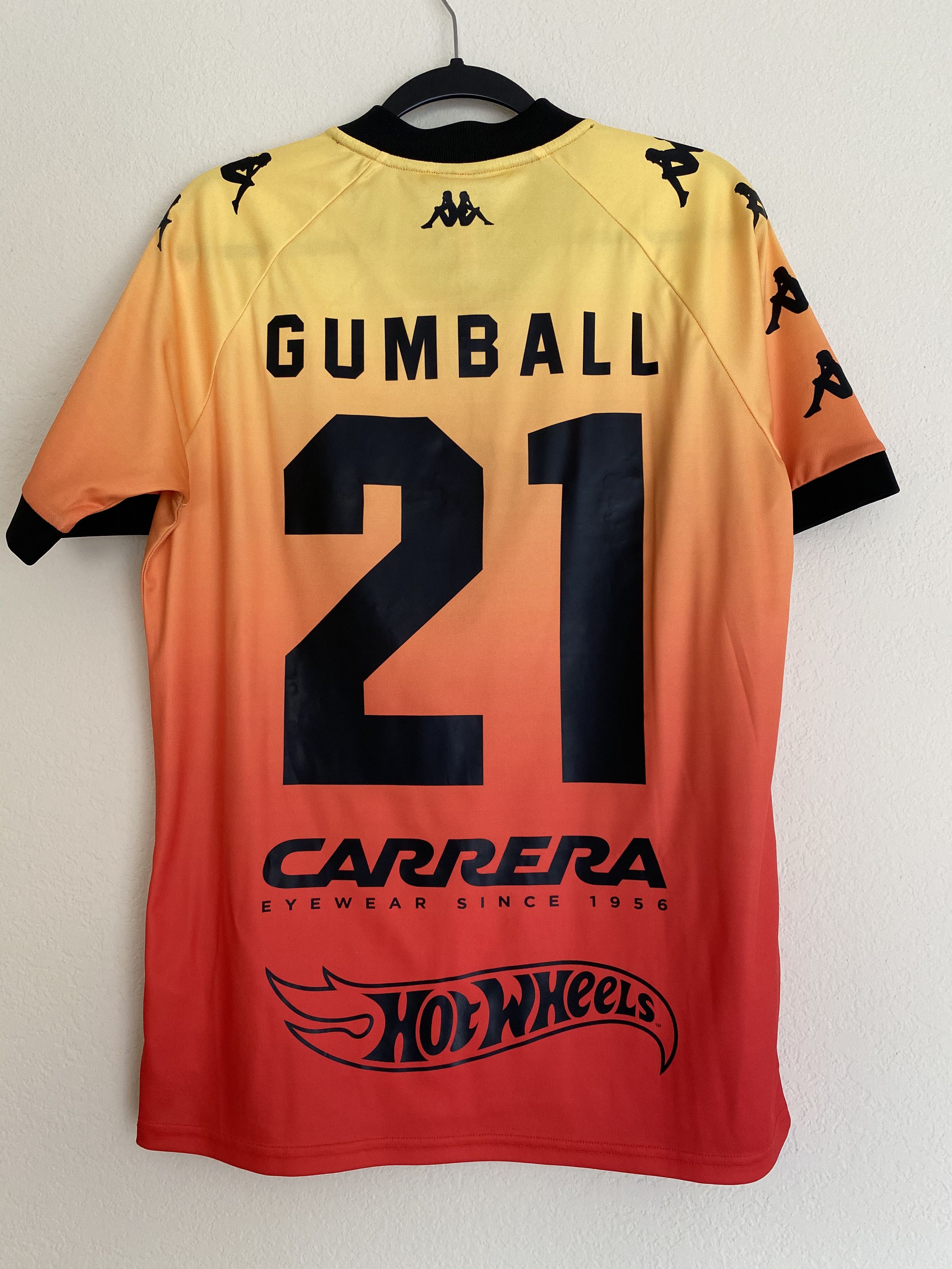 Kappa Kappa x Gumball 3000 Authentic Grali Red Futbol Jersey Size US L / EU 52-54 / 3 - 2 Thumbnail