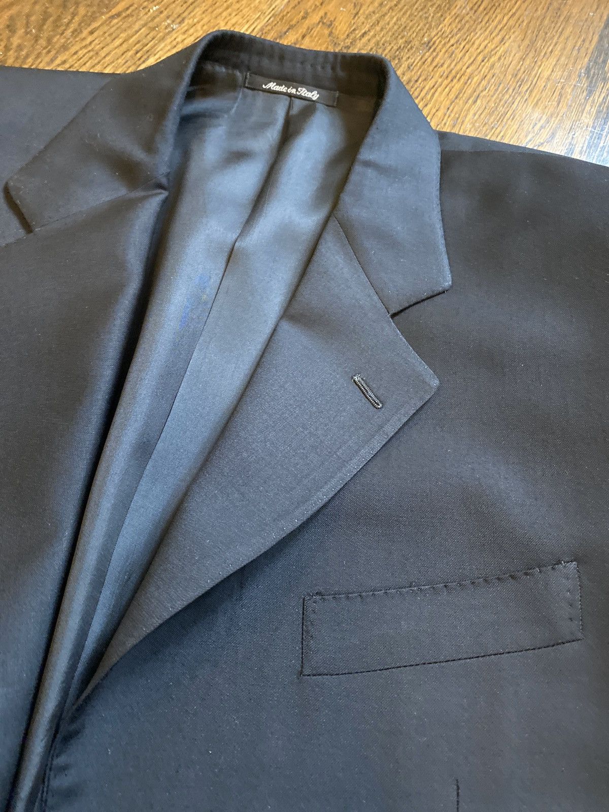 Loro Piana Roberta Di Camerino x Loro Piana Blazer Black 46R Size 46R - 2 Thumbnail