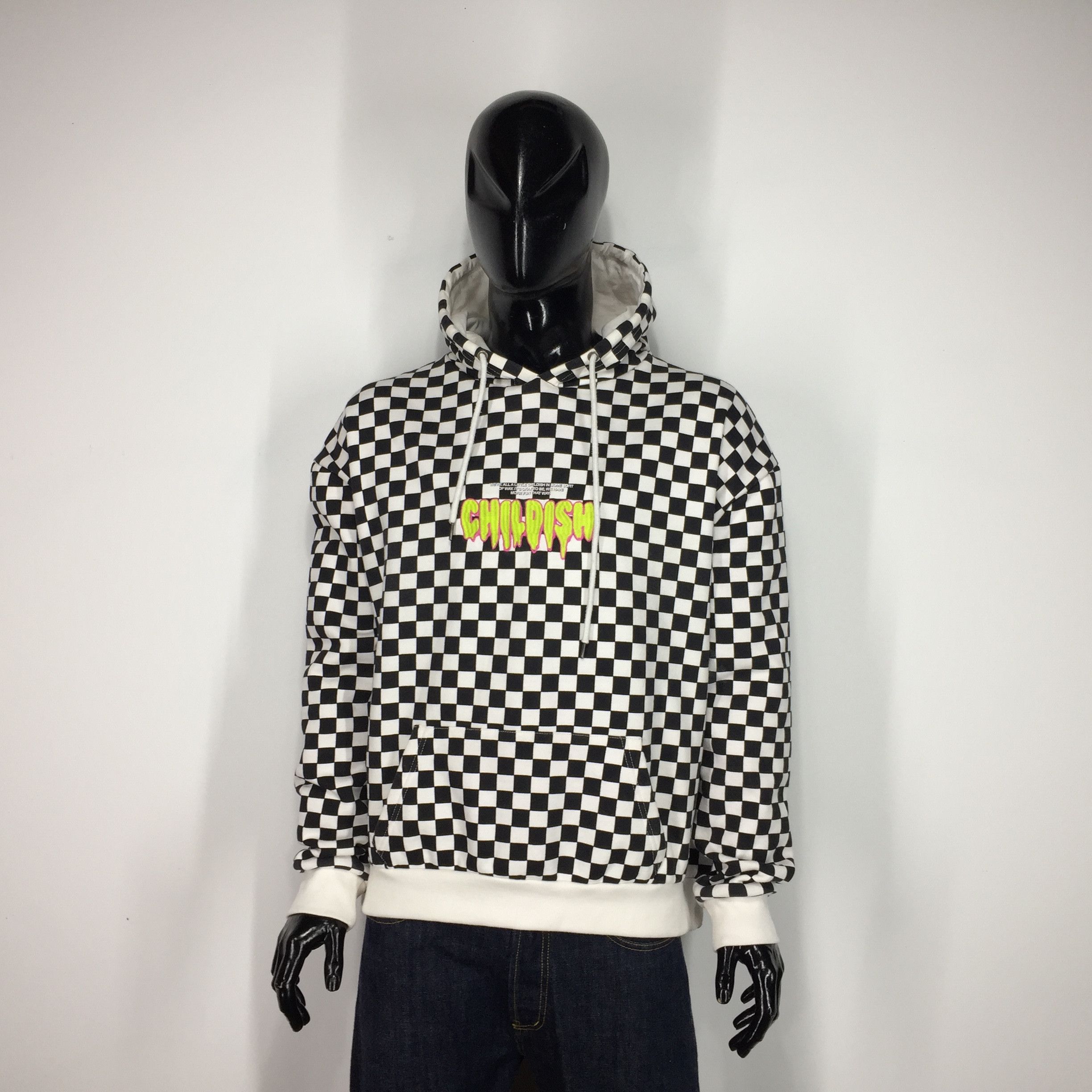 Childish hotsell chequered hoodie