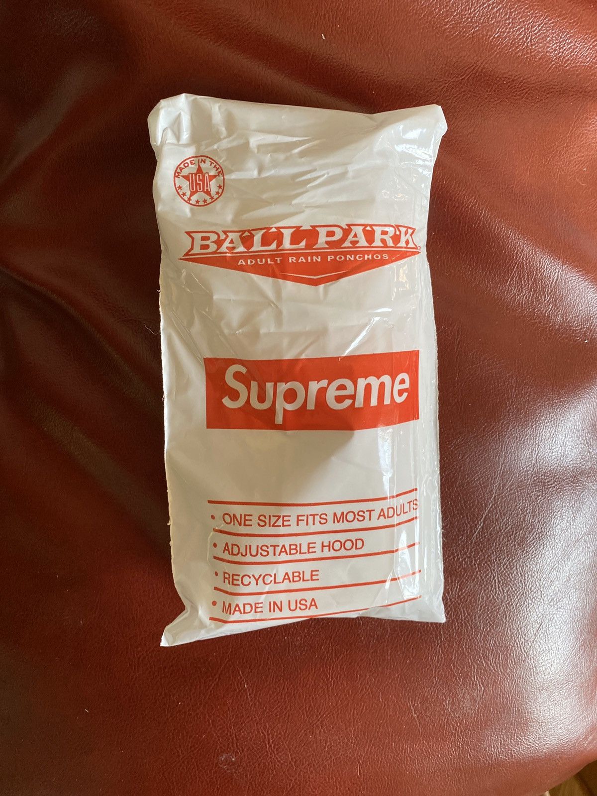 Supreme SS20 Supreme Ballpark Poncho Size ONE SIZE - 2 Thumbnail