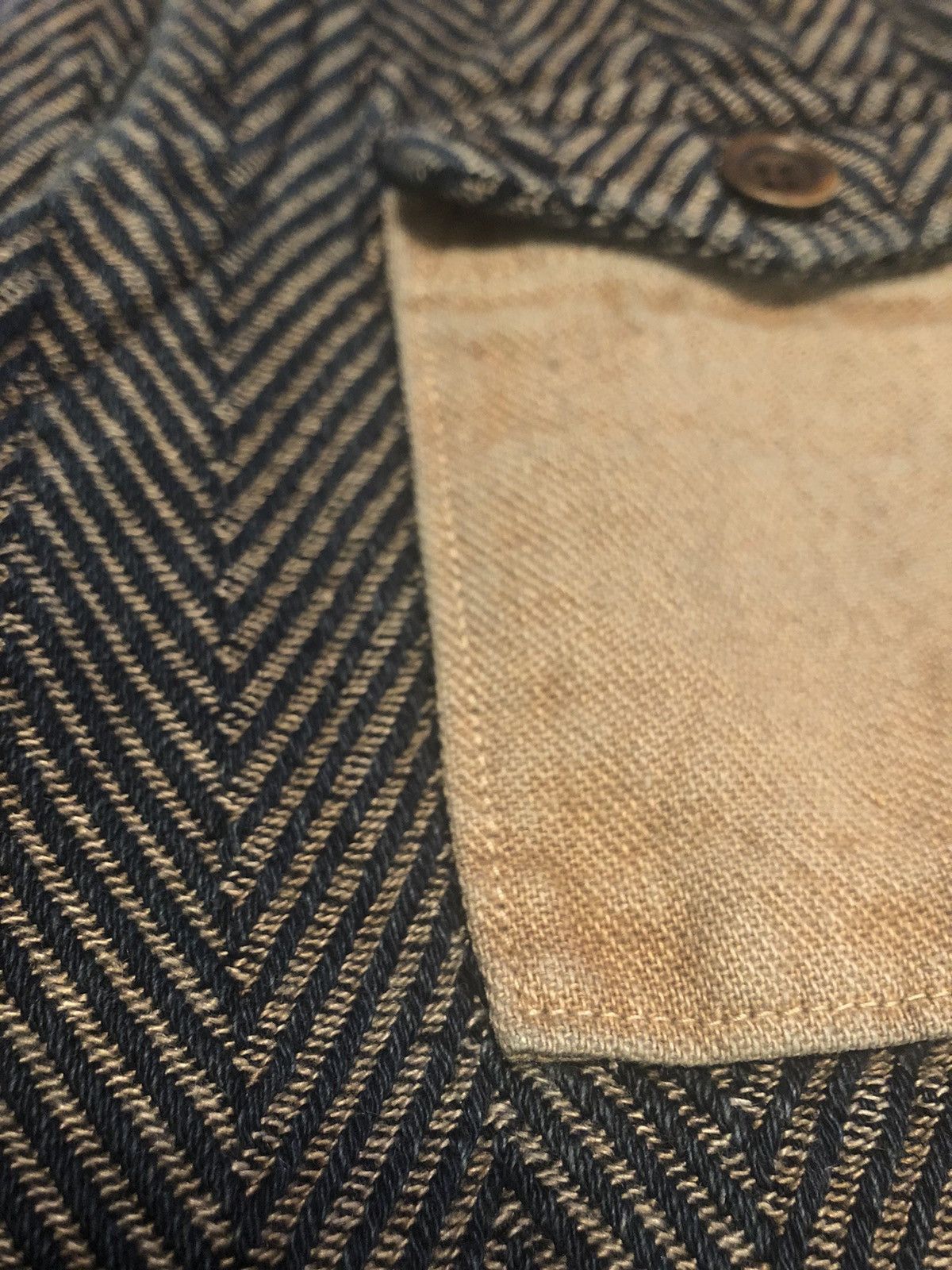 Other KRM Kyoto Indigo Vest Size 40R - 2 Thumbnail