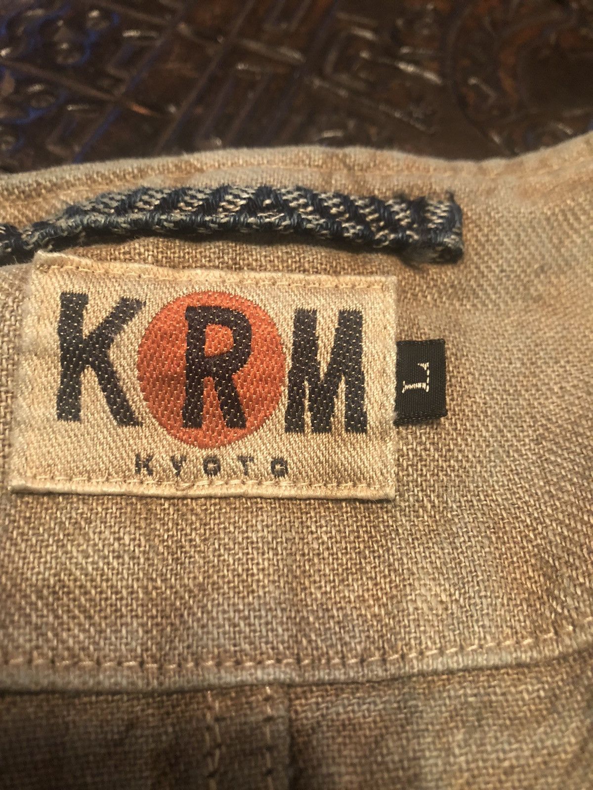 Other KRM Kyoto Indigo Vest Size 40R - 3 Thumbnail
