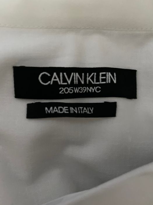 Raf Simons Calvin Klein 205W39NYC Star Patchwork Shirt | Grailed
