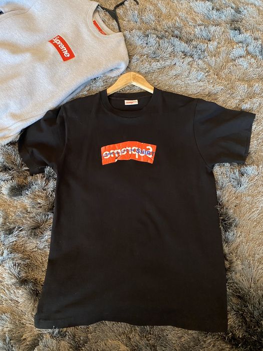 Supreme commes des outlet garcons t shirt