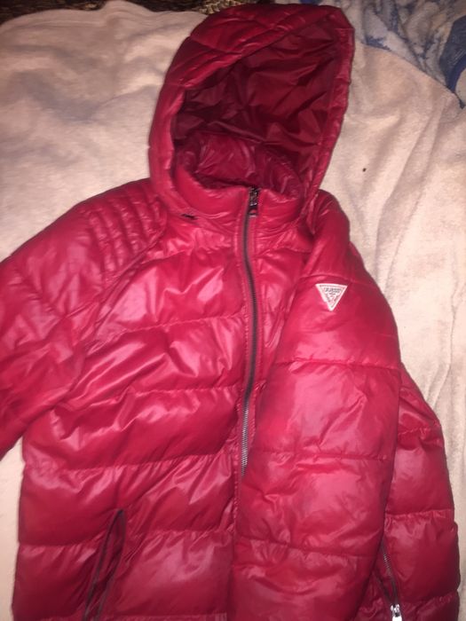 Red cheap guess coat