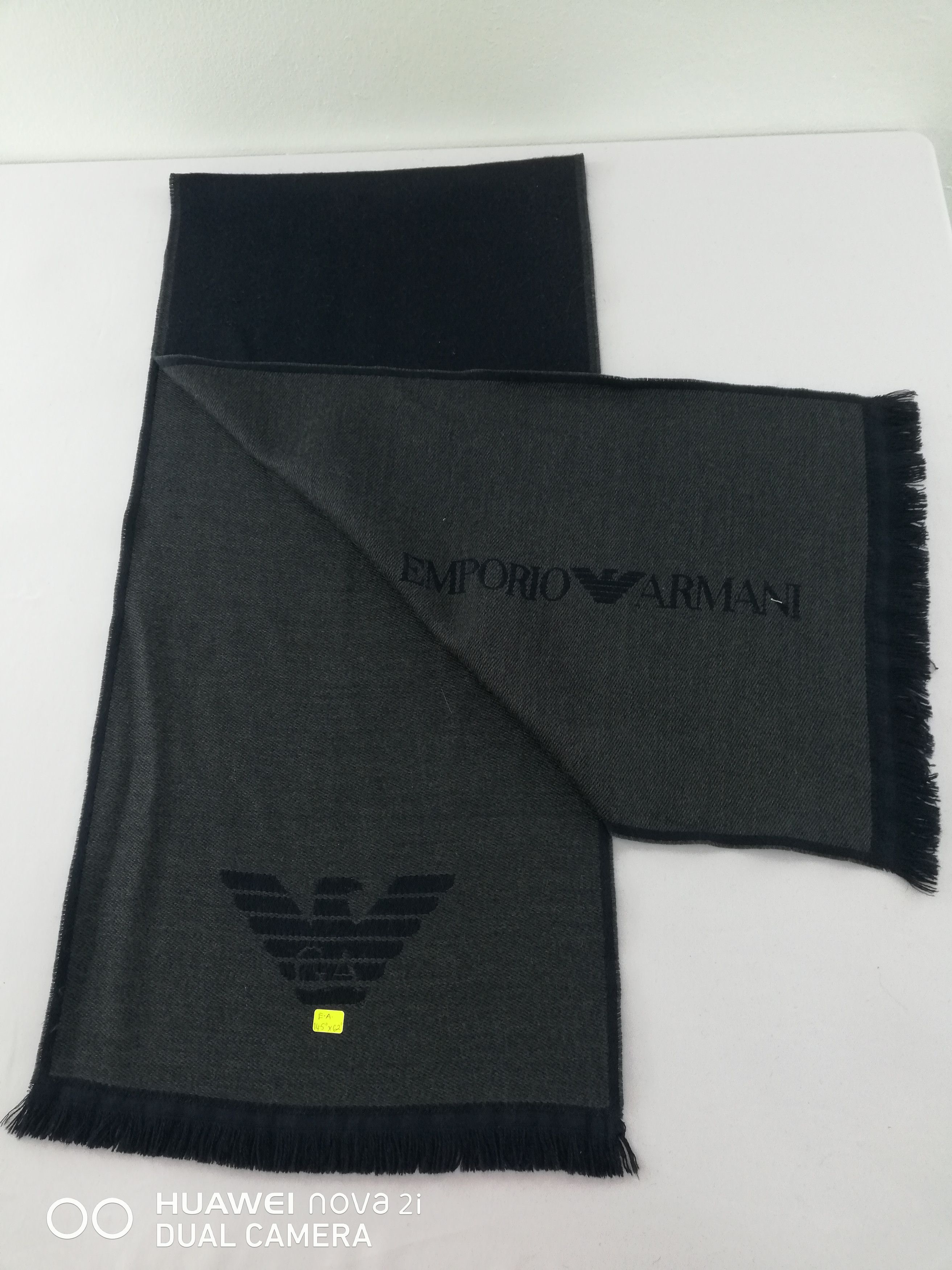 clearance sale Emporio Armani Scarf Muffler Big Logo www