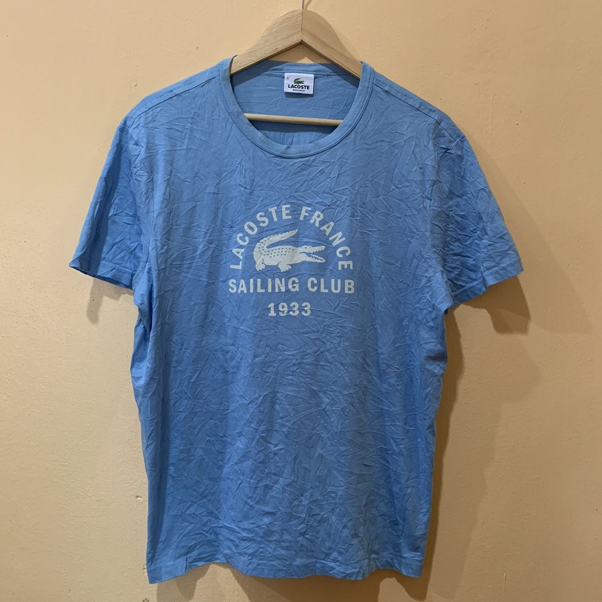 Lacoste sailing outlet club t shirt