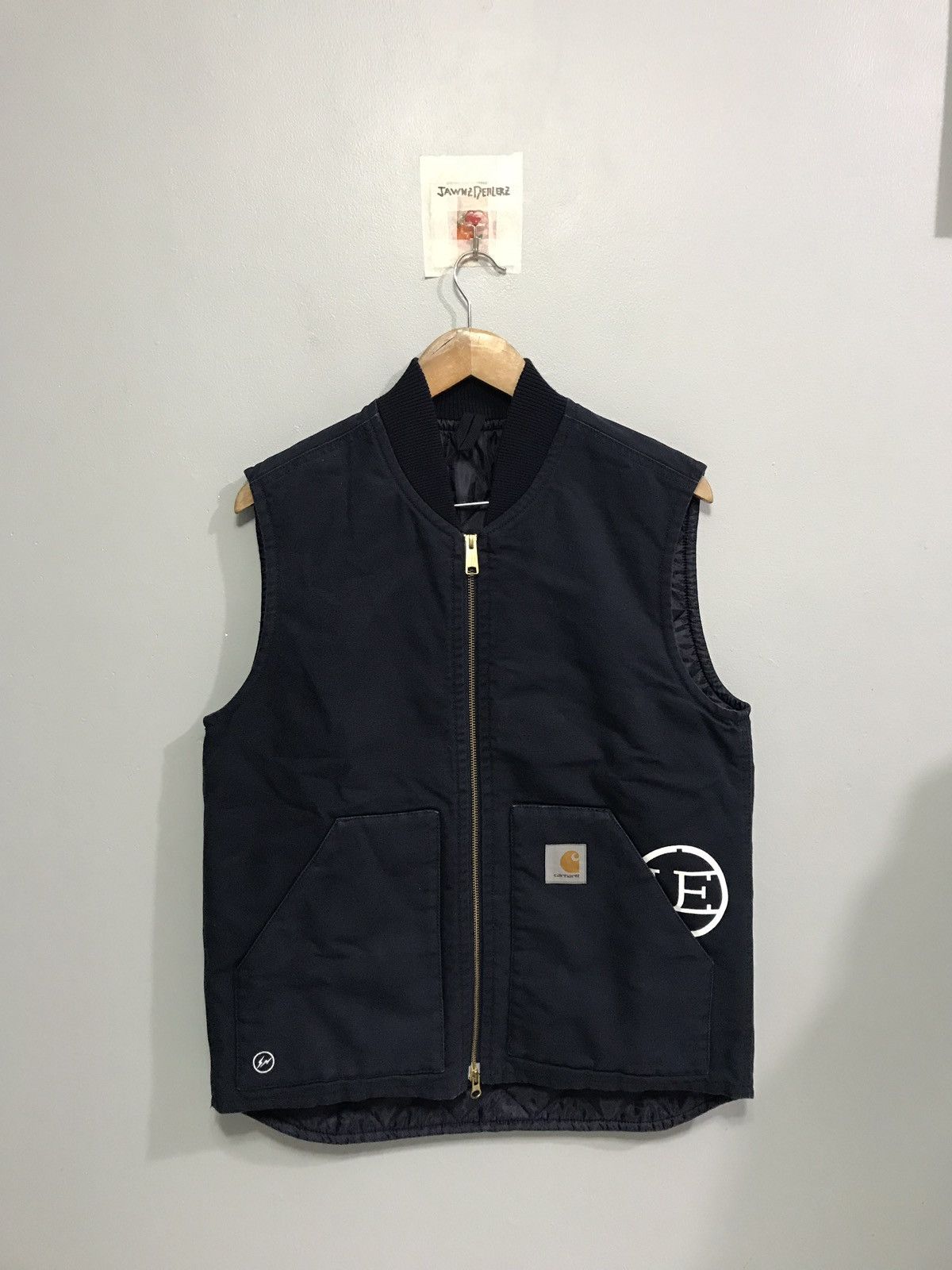 Carhartt × Fragment Design × Uniform Experiment X Uniform Experiment Work  Vest 🔥🔥🔥 | Grailed