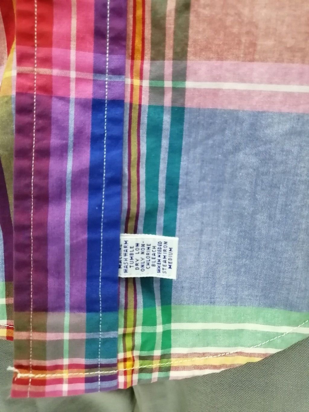 Polo Ralph Lauren POLO RALPH LAUREN Madras Plaid Shirt Size US M / EU 48-50 / 2 - 6 Thumbnail
