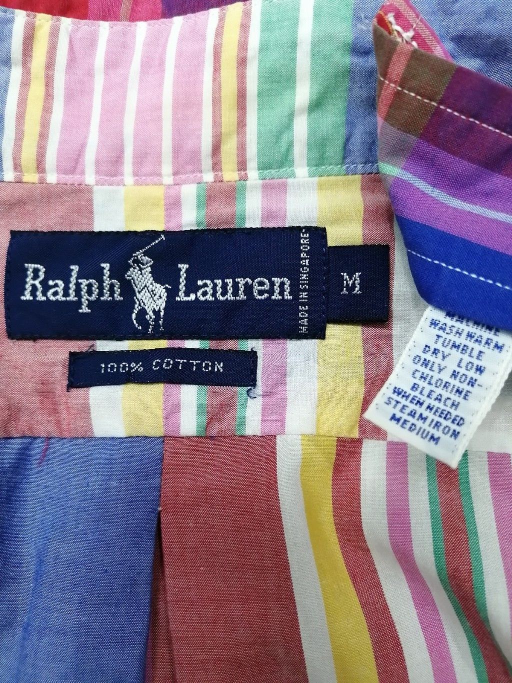 Polo Ralph Lauren POLO RALPH LAUREN Madras Plaid Shirt Size US M / EU 48-50 / 2 - 7 Thumbnail