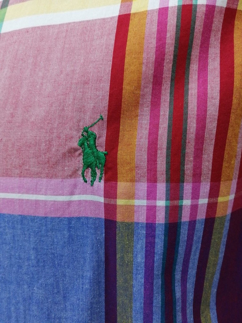 Polo Ralph Lauren POLO RALPH LAUREN Madras Plaid Shirt Size US M / EU 48-50 / 2 - 3 Thumbnail