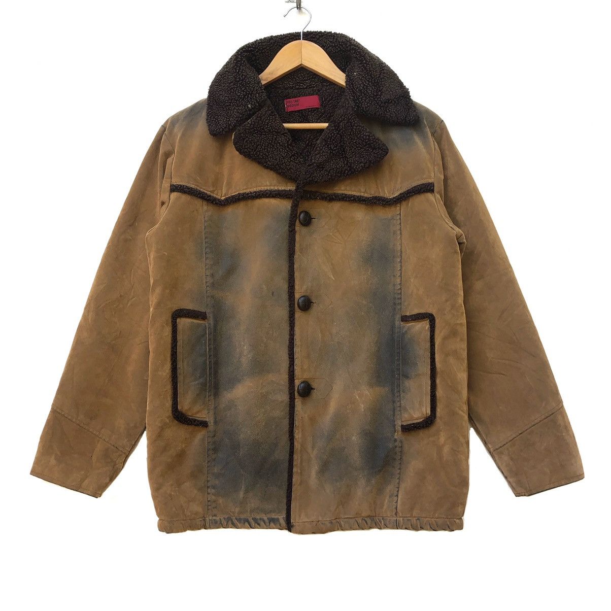 Levi's × Vintage VINTAGE LEVIS DOUBLE BREASTED SHERPA JACKET Size US M / EU 48-50 / 2 - 1 Thumbnail