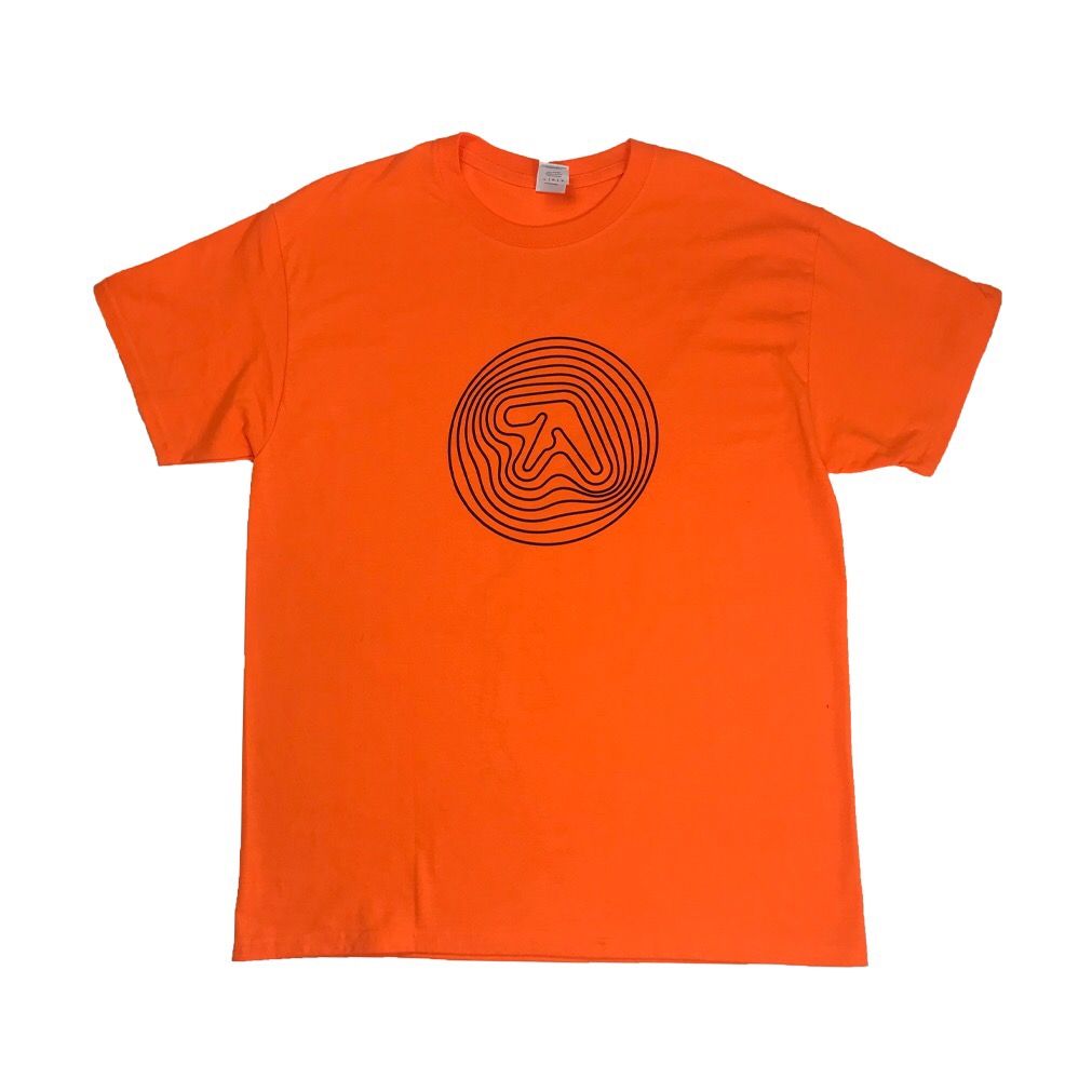 Vintage Aphex Twin Coachella Orange T-shirt | Grailed