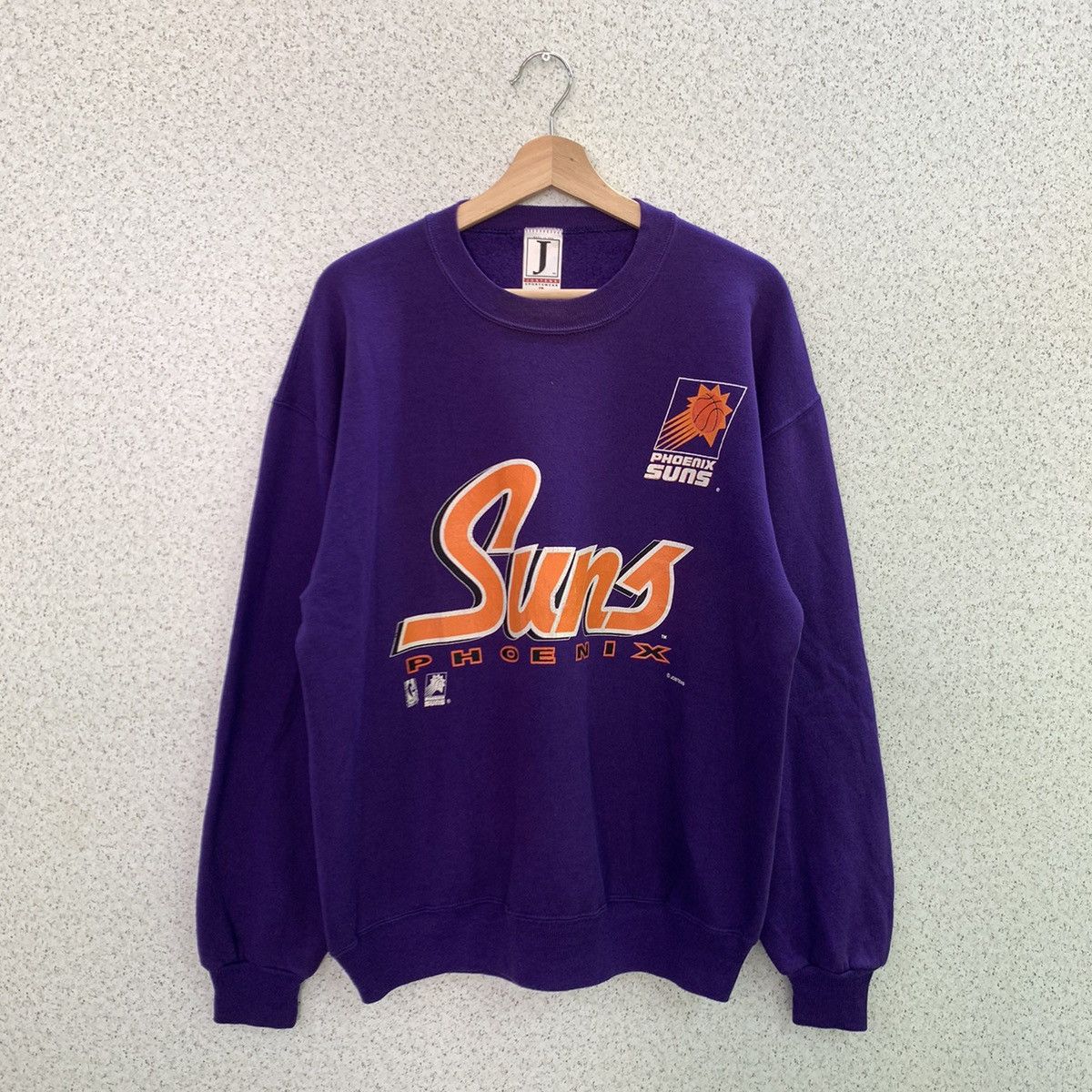 NBA × Vintage Vtg 90s Jostens Sportswear NBA Phoenix Suns Sweatshirt Size US L / EU 52-54 / 3 - 1 Thumbnail