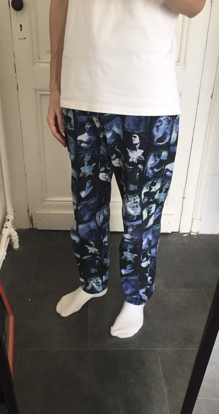 Jean Paul Gaultier Vintage aw91 Jean Paul Gaultier denim face print Size US 30 / EU 46 - 11 Thumbnail