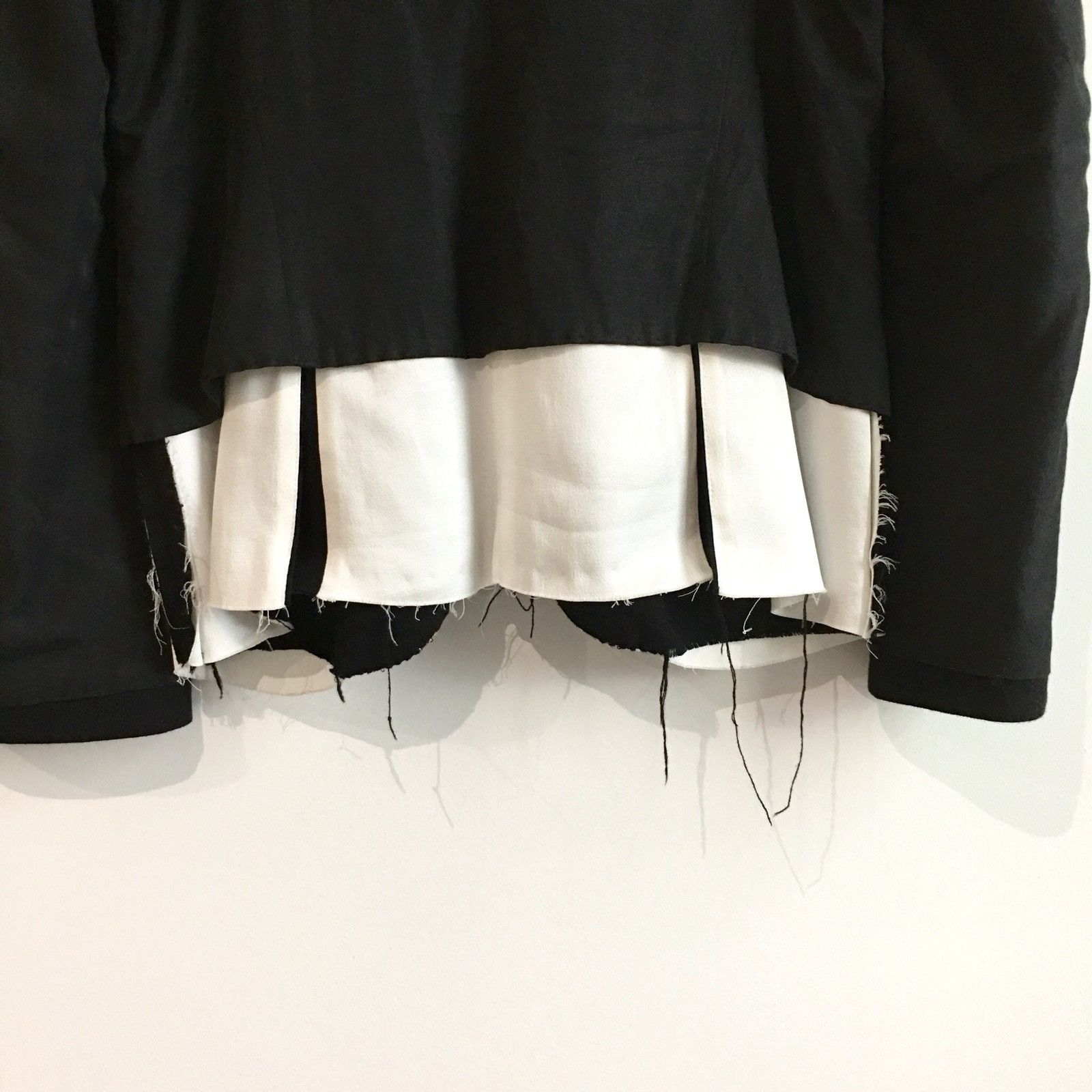 Haider Ackermann Haider Ackermann Sequinned Deconstructed One-Button Jacket Size 38R - 5 Thumbnail