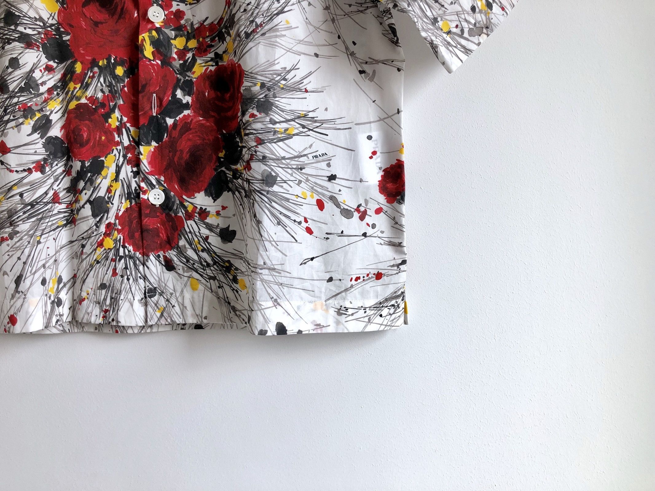 Prada Prada Bouquet Poplin Shirt Size US S / EU 44-46 / 1 - 6 Thumbnail