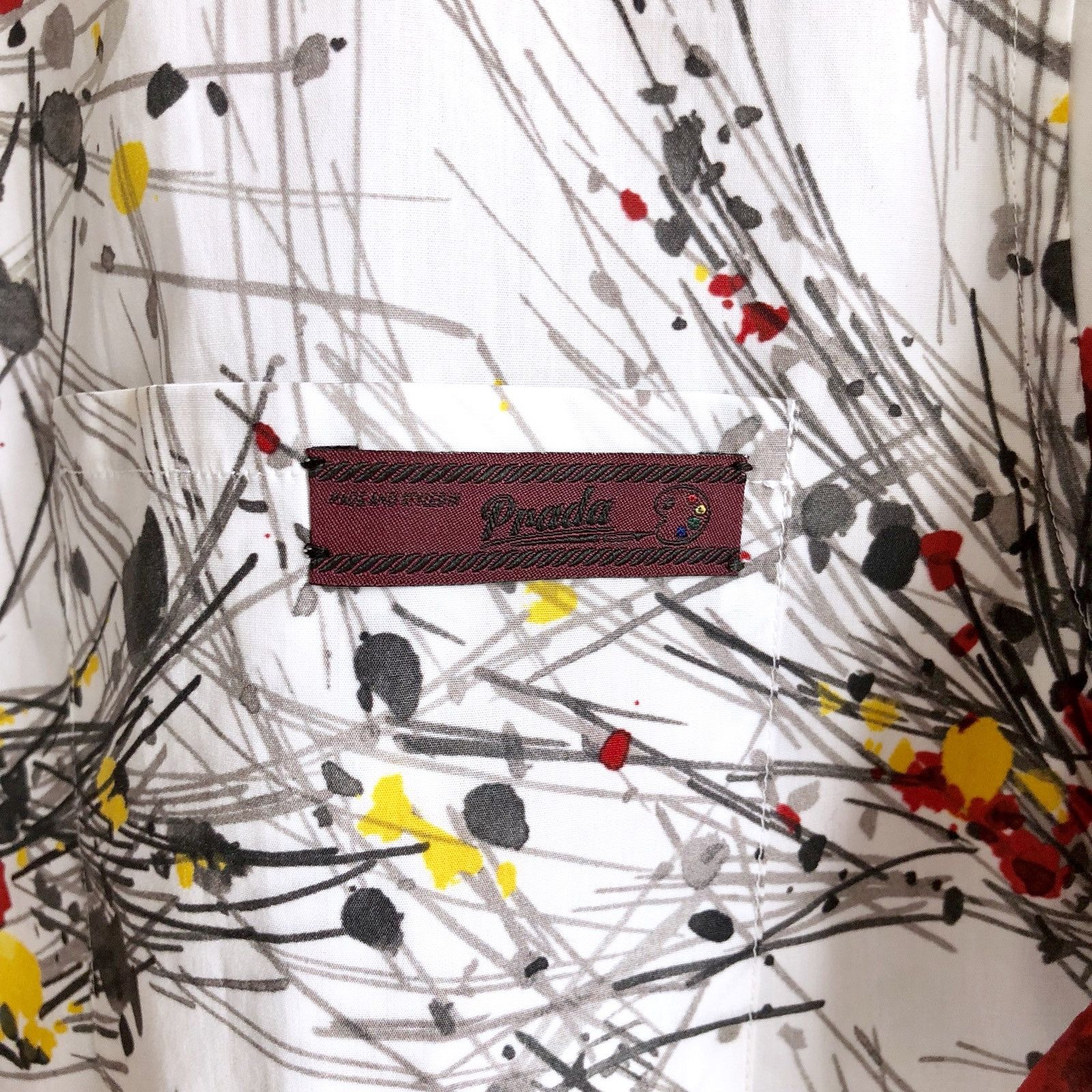 Prada Prada Bouquet Poplin Shirt Size US S / EU 44-46 / 1 - 5 Thumbnail