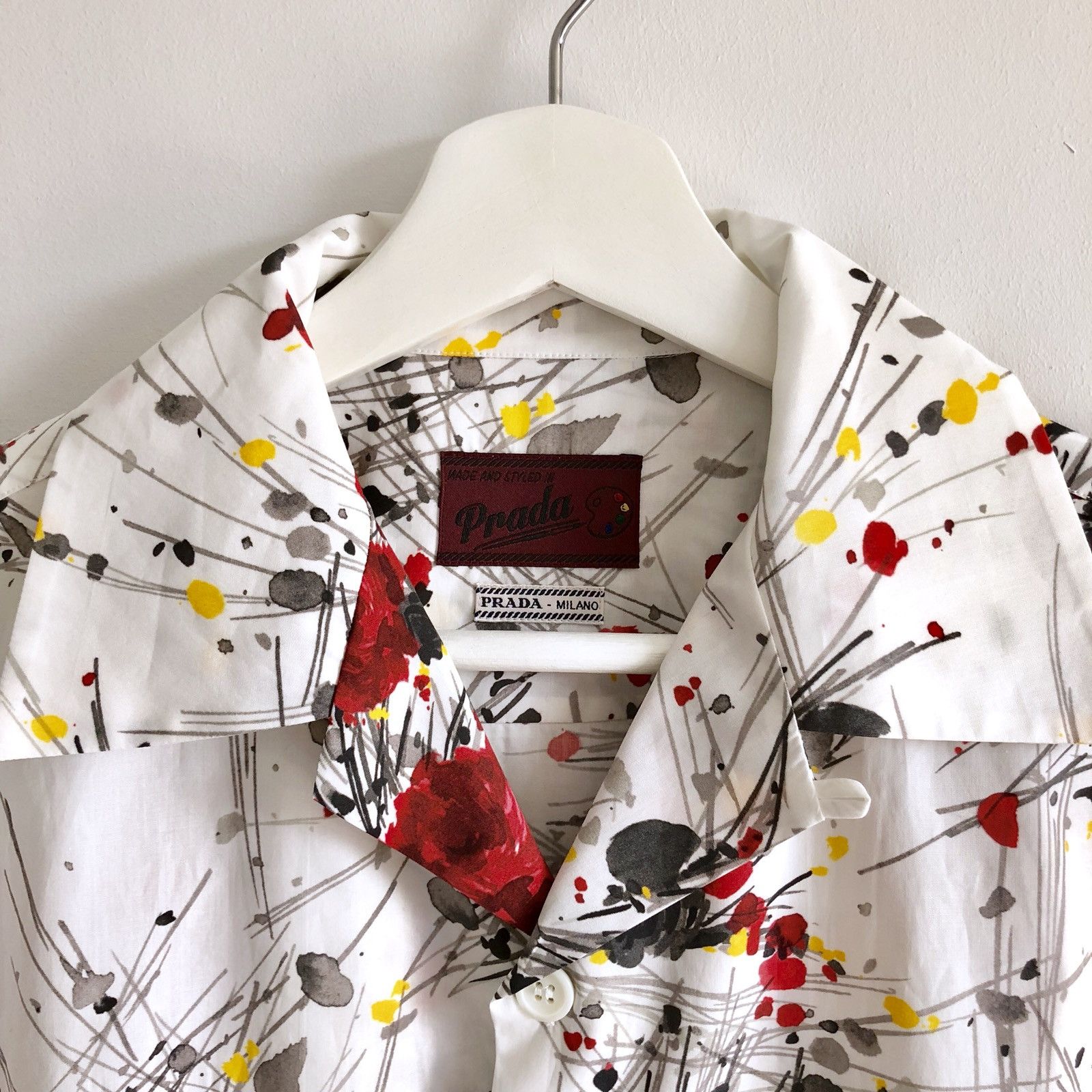 Prada Prada Bouquet Poplin Shirt Size US S / EU 44-46 / 1 - 3 Thumbnail