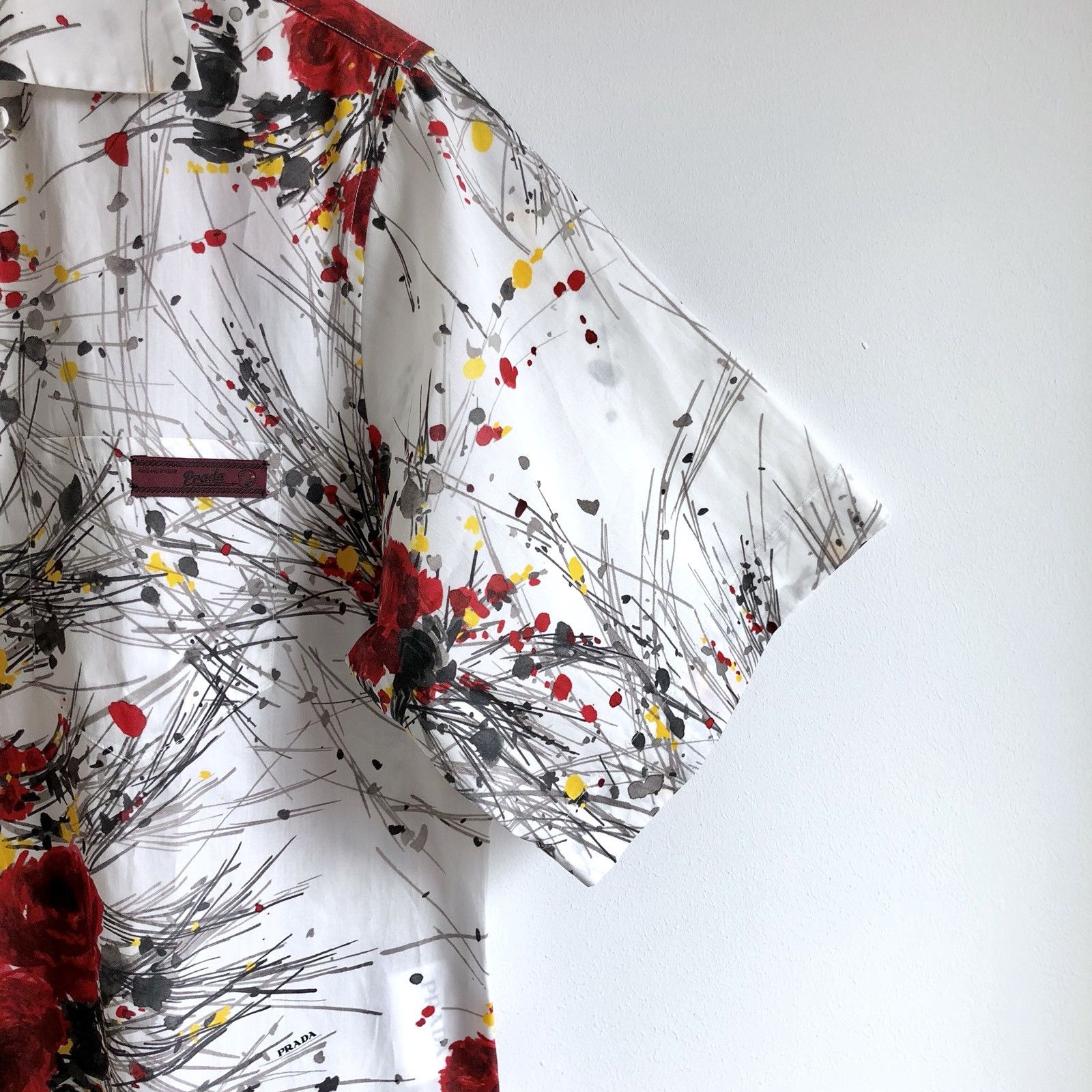 Prada Prada Bouquet Poplin Shirt Size US S / EU 44-46 / 1 - 4 Thumbnail