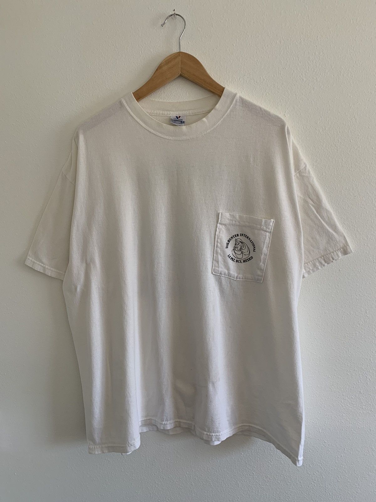Vintage Vintage “Rip Some Lip” Boxy Pocket T-shirt Size US XL / EU 56 / 4 - 2 Thumbnail