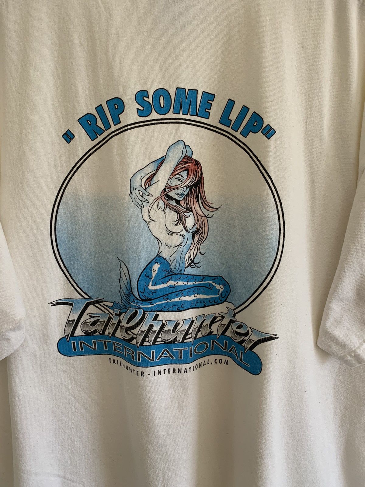Vintage Vintage “Rip Some Lip” Boxy Pocket T-shirt Size US XL / EU 56 / 4 - 3 Thumbnail