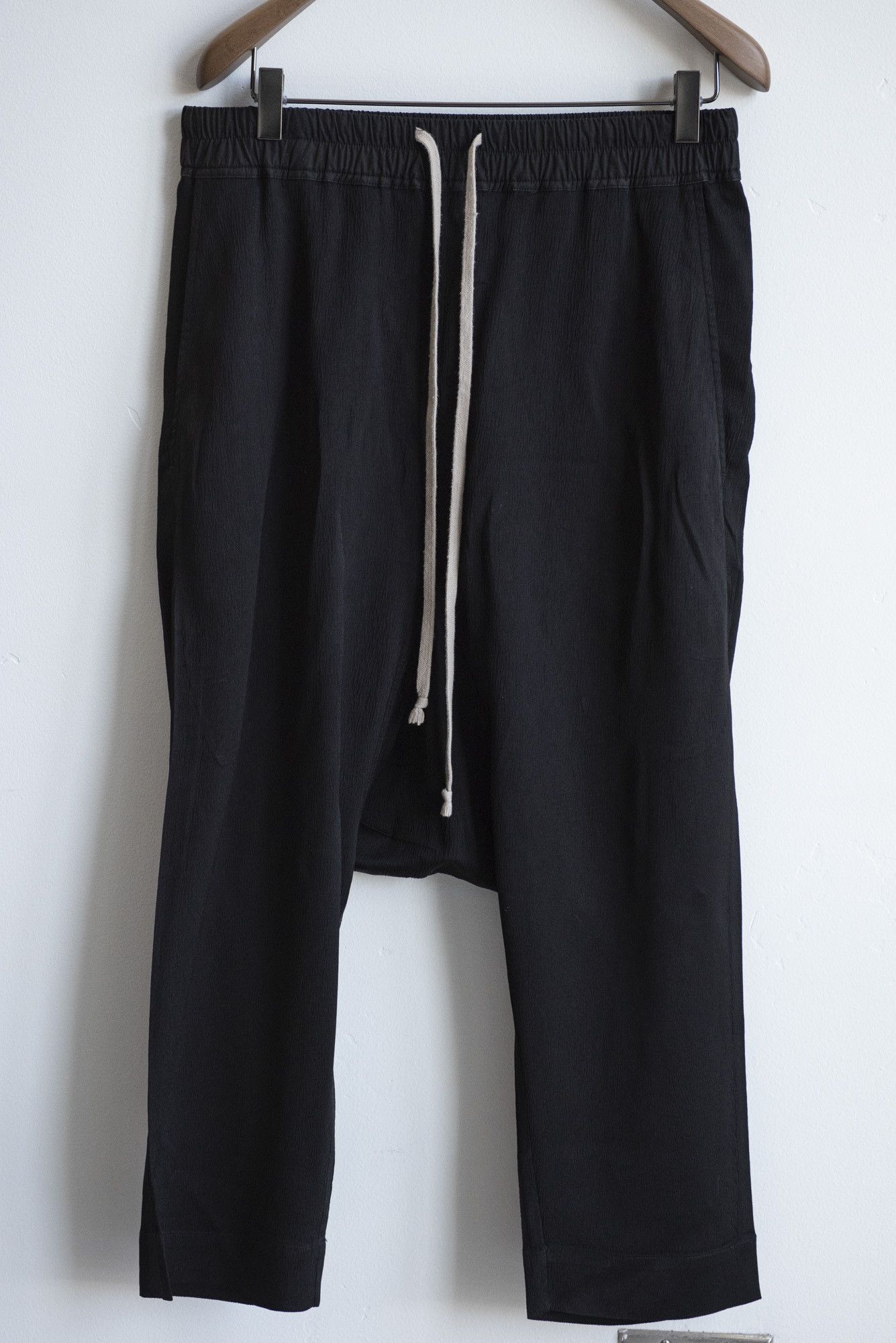 Rick Owens Flexible sizing SS16 Cyclops Viscose Drop Crotch | Grailed