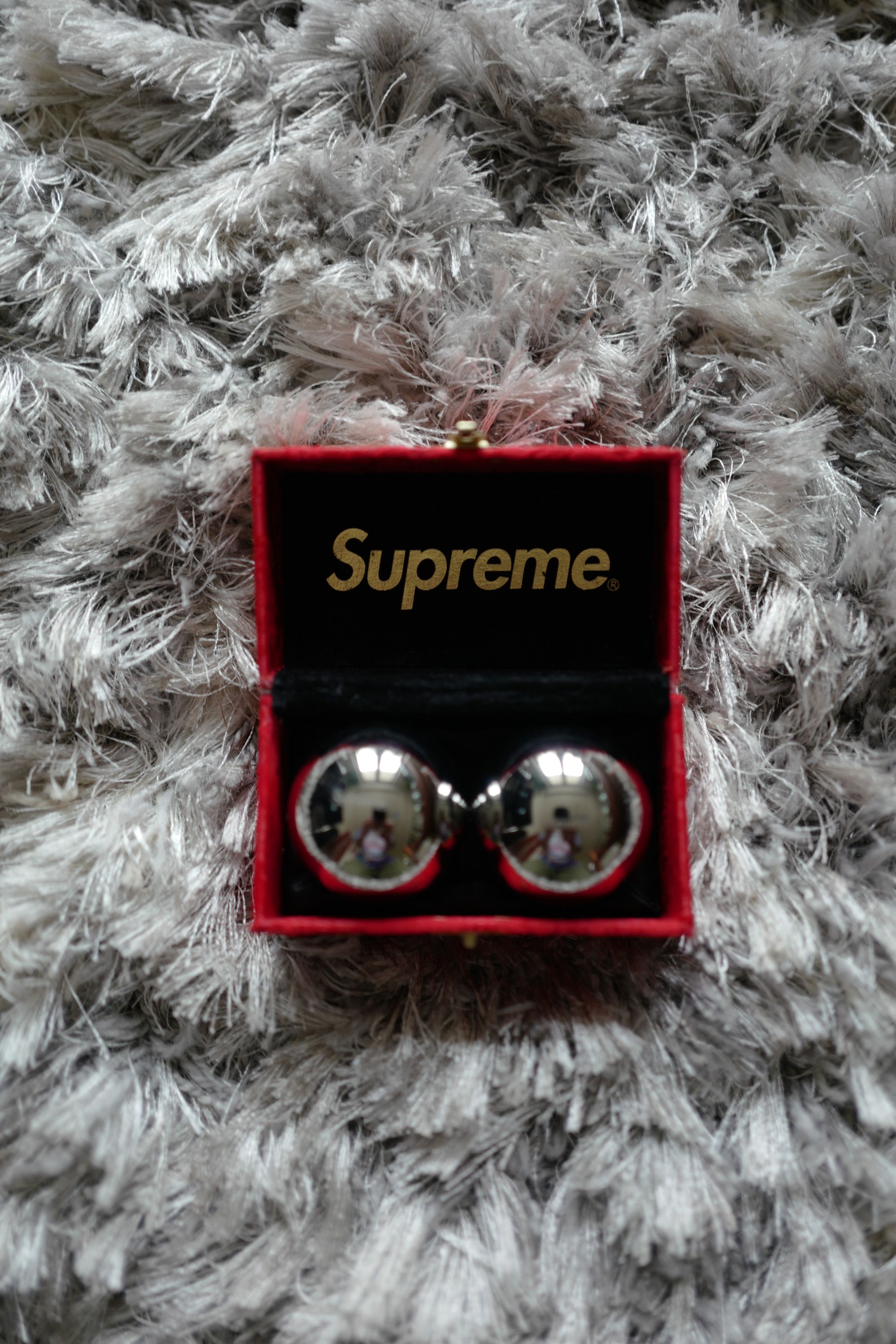 image of Supreme F/w 2015 Baoding Balls in Red, Men's