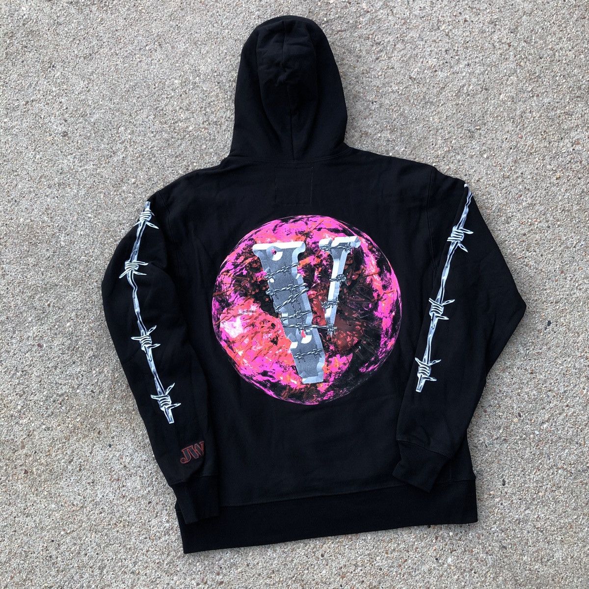 999 Club Vlone NEW VLONE X JUICE WRLD 999 Wrld Domination Hoodie Supreme Grailed